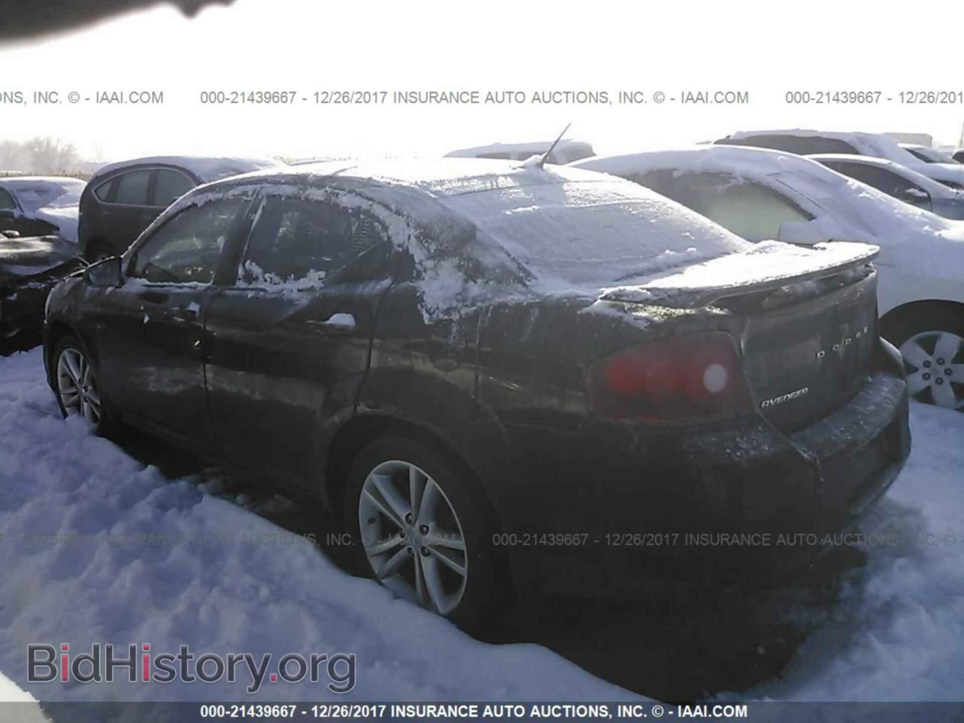 2013 Dodge Avenger - VIN: 1C3CDZAG2DN552176 - Фото 3