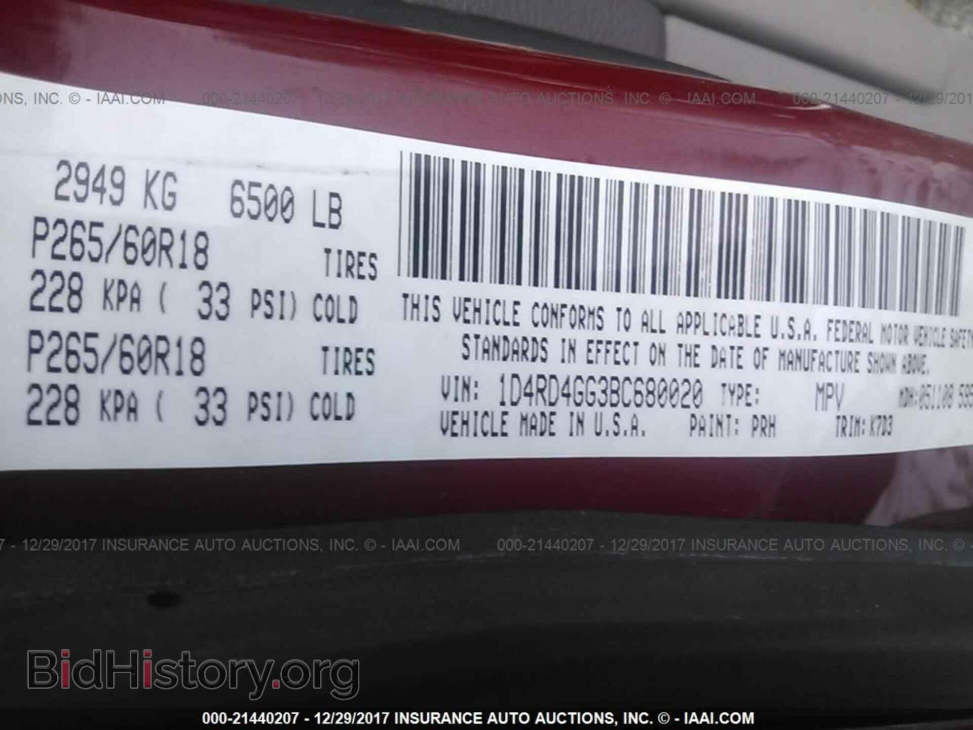 2011 Dodge Durango - VIN: 1D4RD4GG3BC680020 - Photo 9