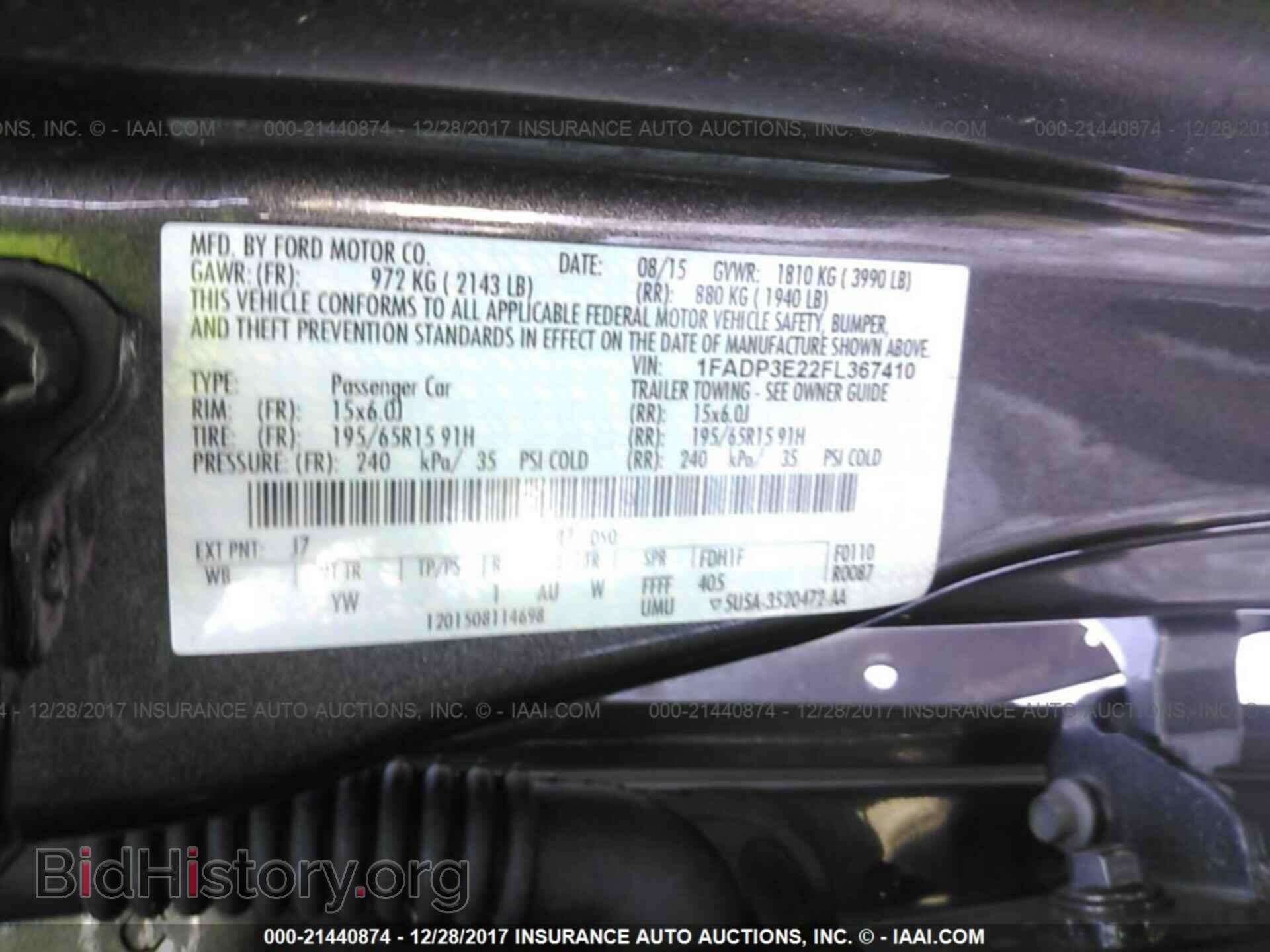 2015 Ford Focus - VIN: 1FADP3E22FL367410 - Photo 9