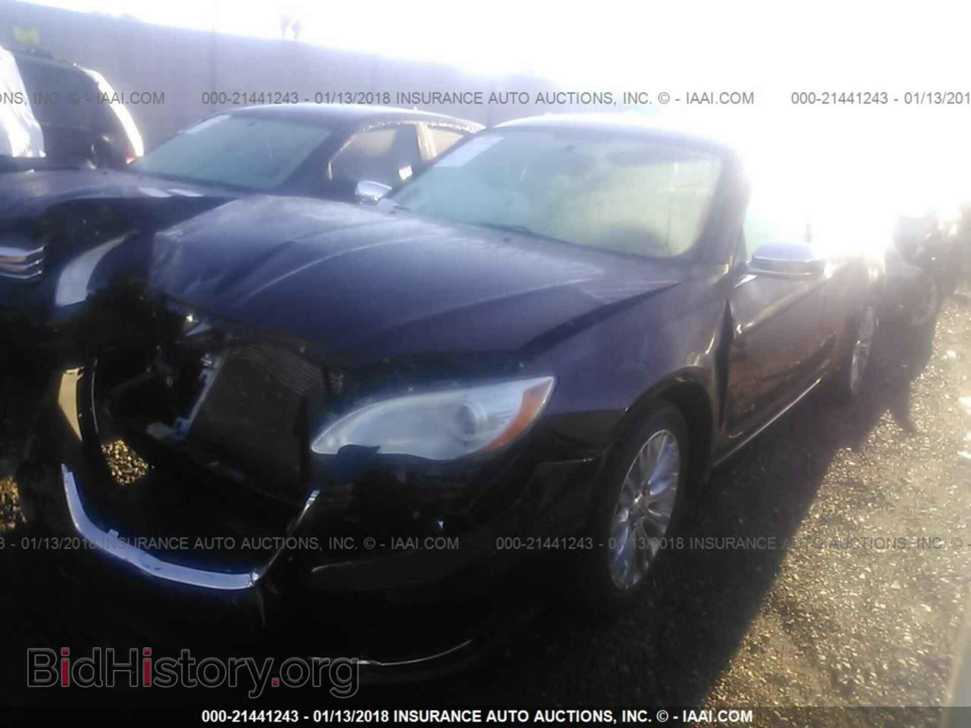 2012 Chrysler 200 - VIN: 1C3CCBCB9CN257828 - Фото 2