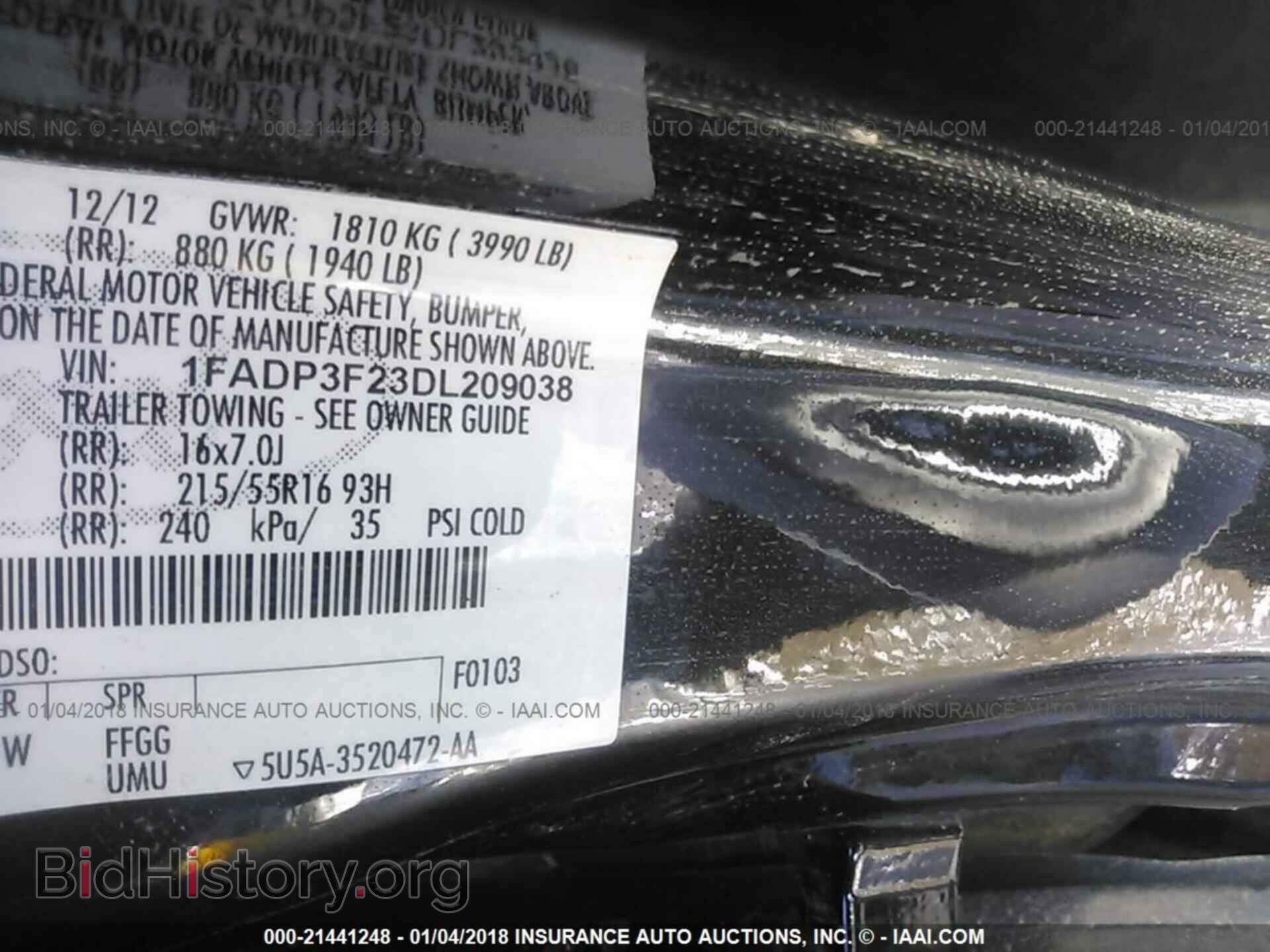 2013 Ford Focus - VIN: 1FADP3F23DL209038 - Photo 9