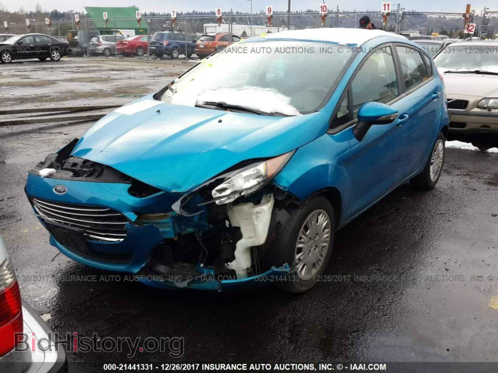 2014 Ford Fiesta - VIN: 3FADP4EE2EM228293 - Фото 2