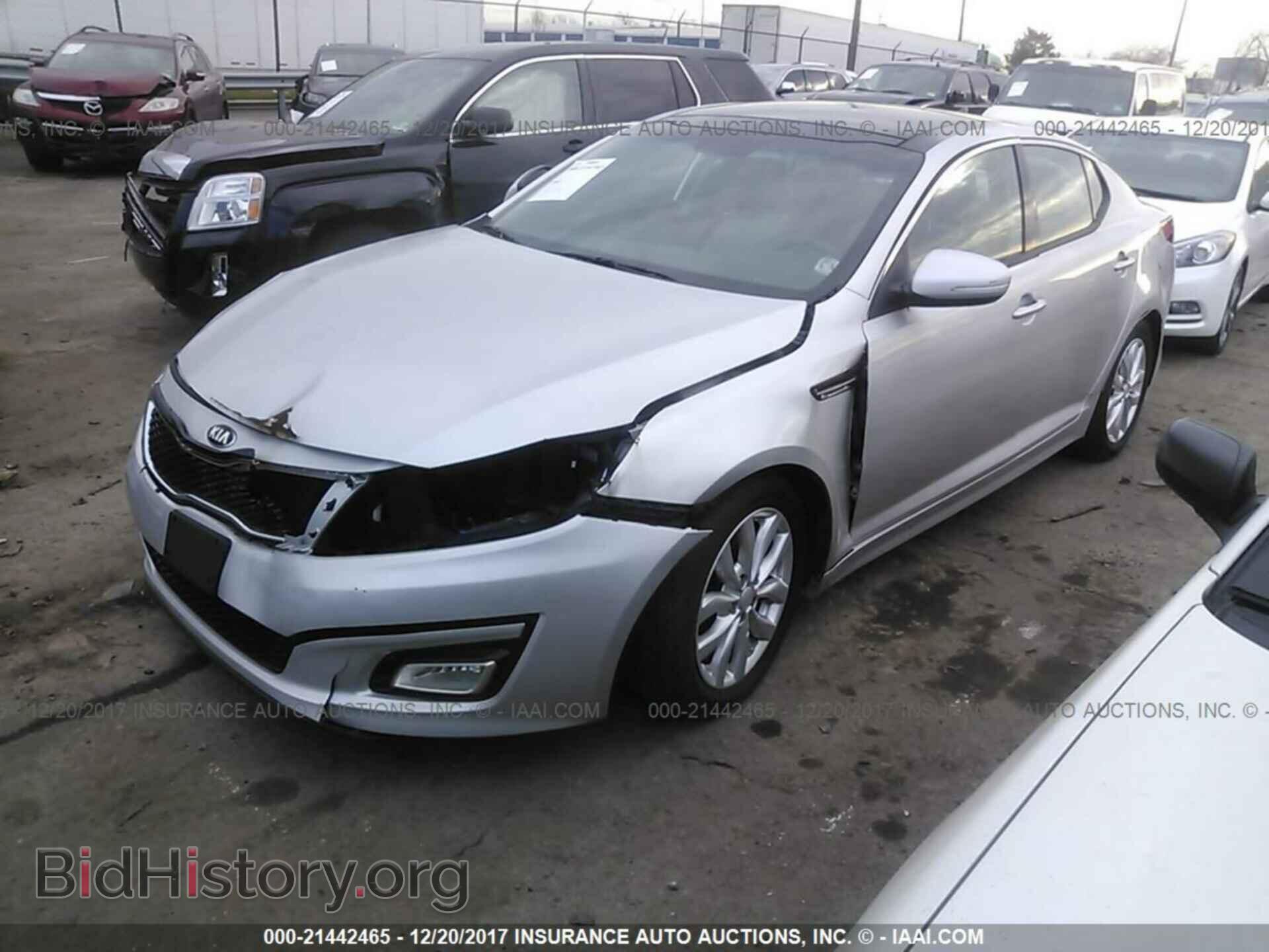 2014 Kia Optima - VIN: 5XXGN4A78EG293719 - Photo 2
