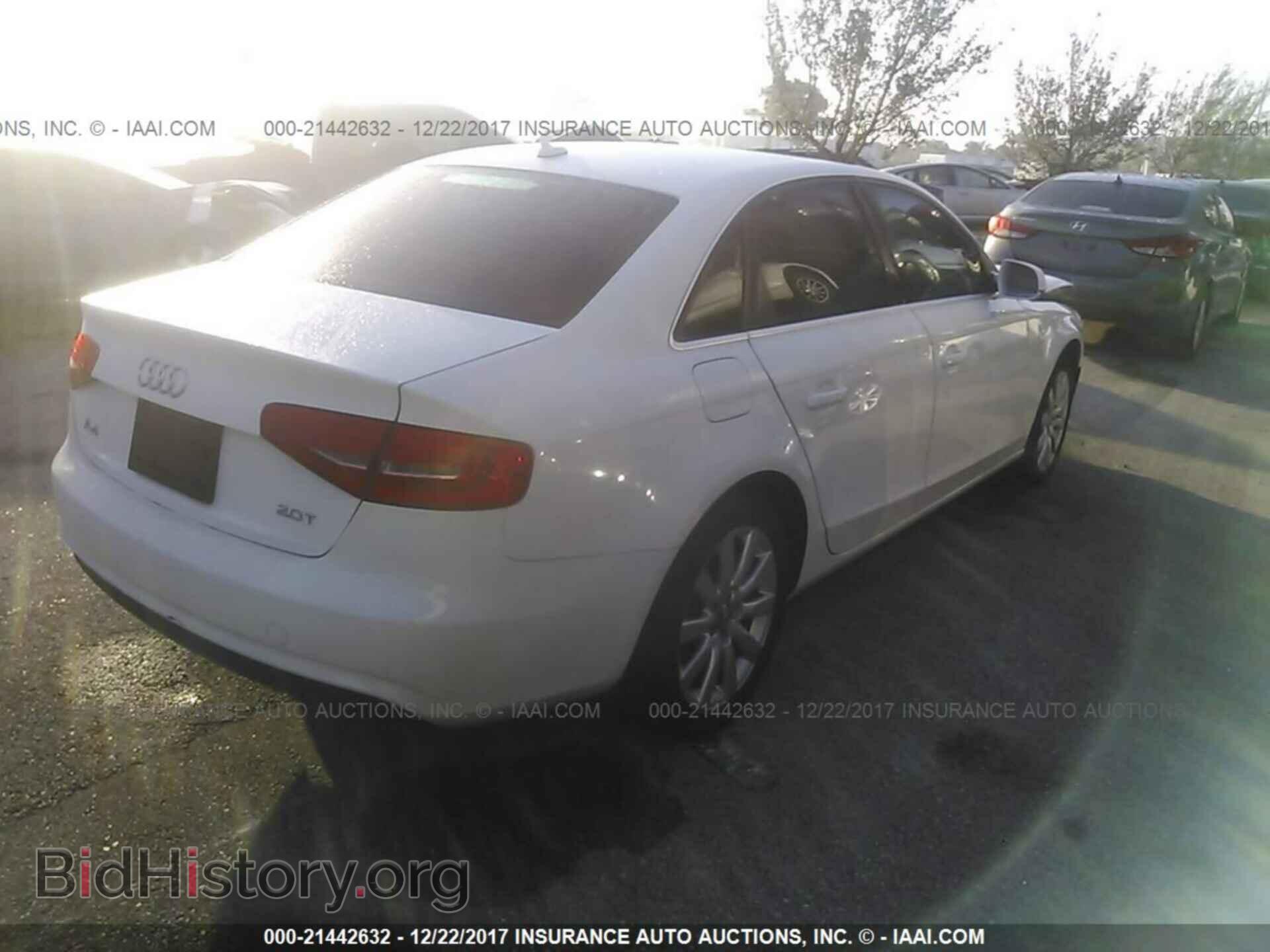 2013 Audi A4 - VIN: WAUAFAFL3DN043649 - Фото 4