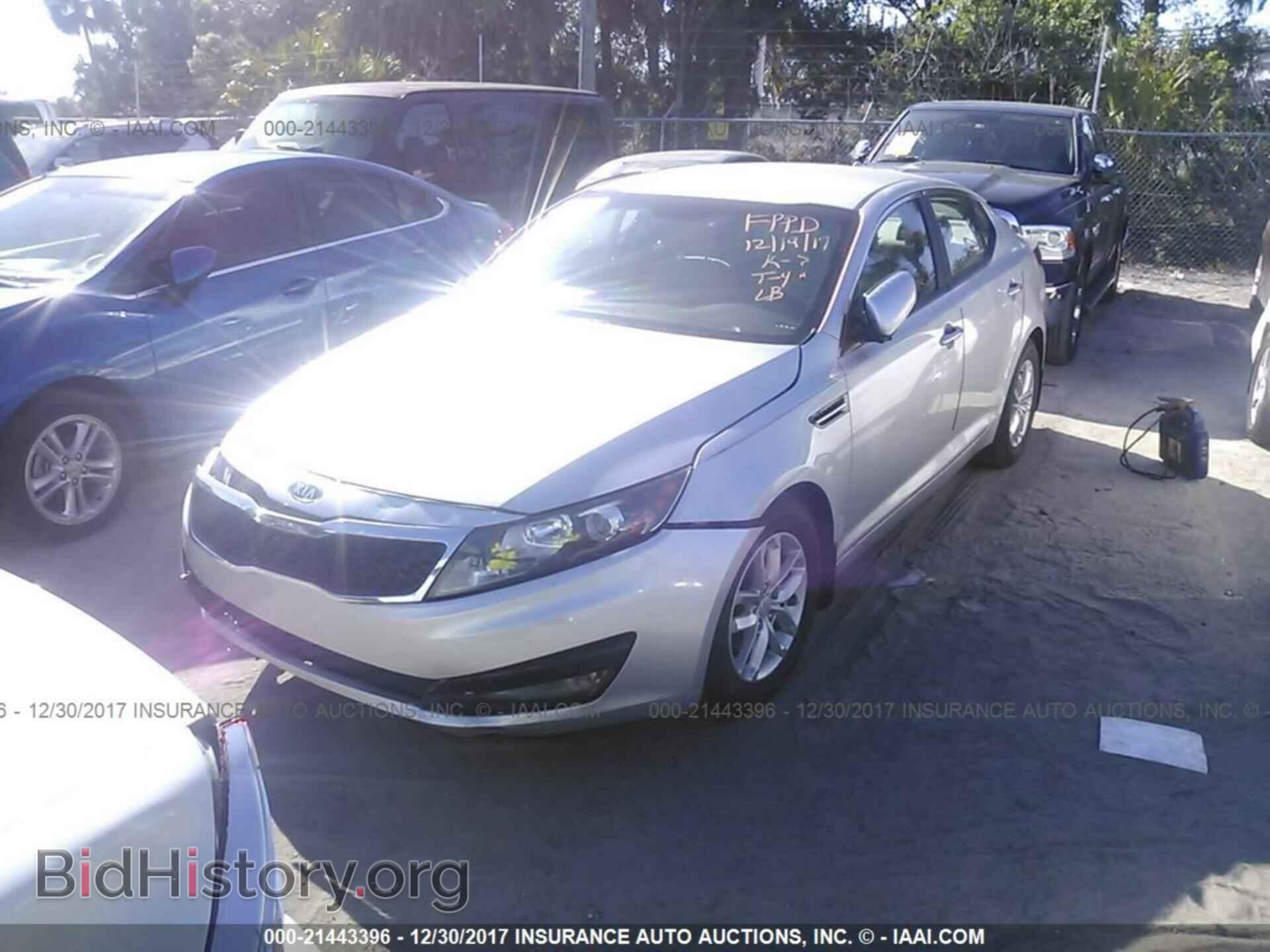 2012 Kia Optima - VIN: 5XXGM4A72CG031033 - Фото 2