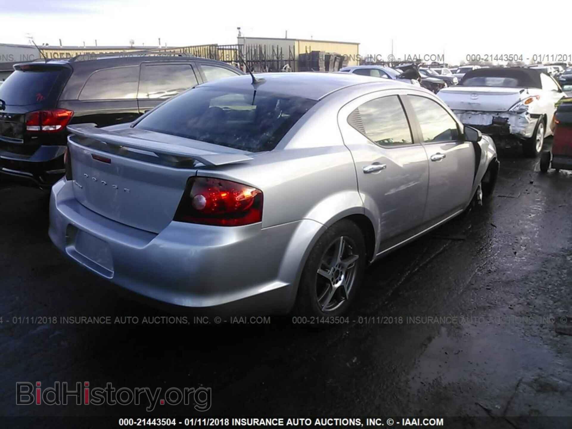2013 Dodge Avenger - VIN: 1C3CDZAB9DN619957 - Фото 4