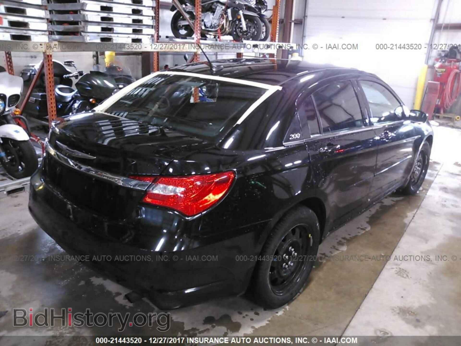 2012 Chrysler 200 - VIN: 1C3CCBAB8CN217212 - Фото 4