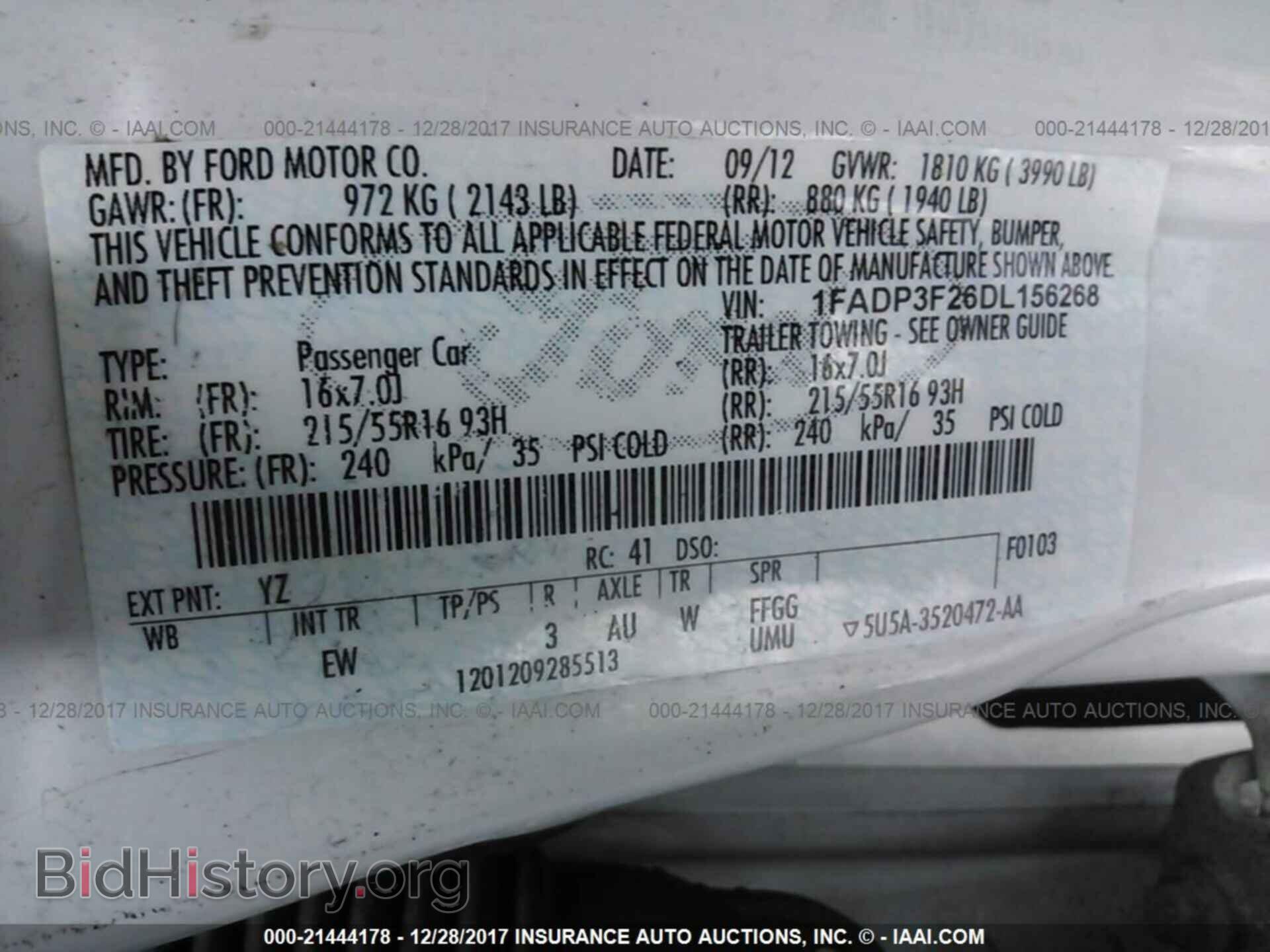 2013 Ford Focus - VIN: 1FADP3F26DL156268 - Photo 9