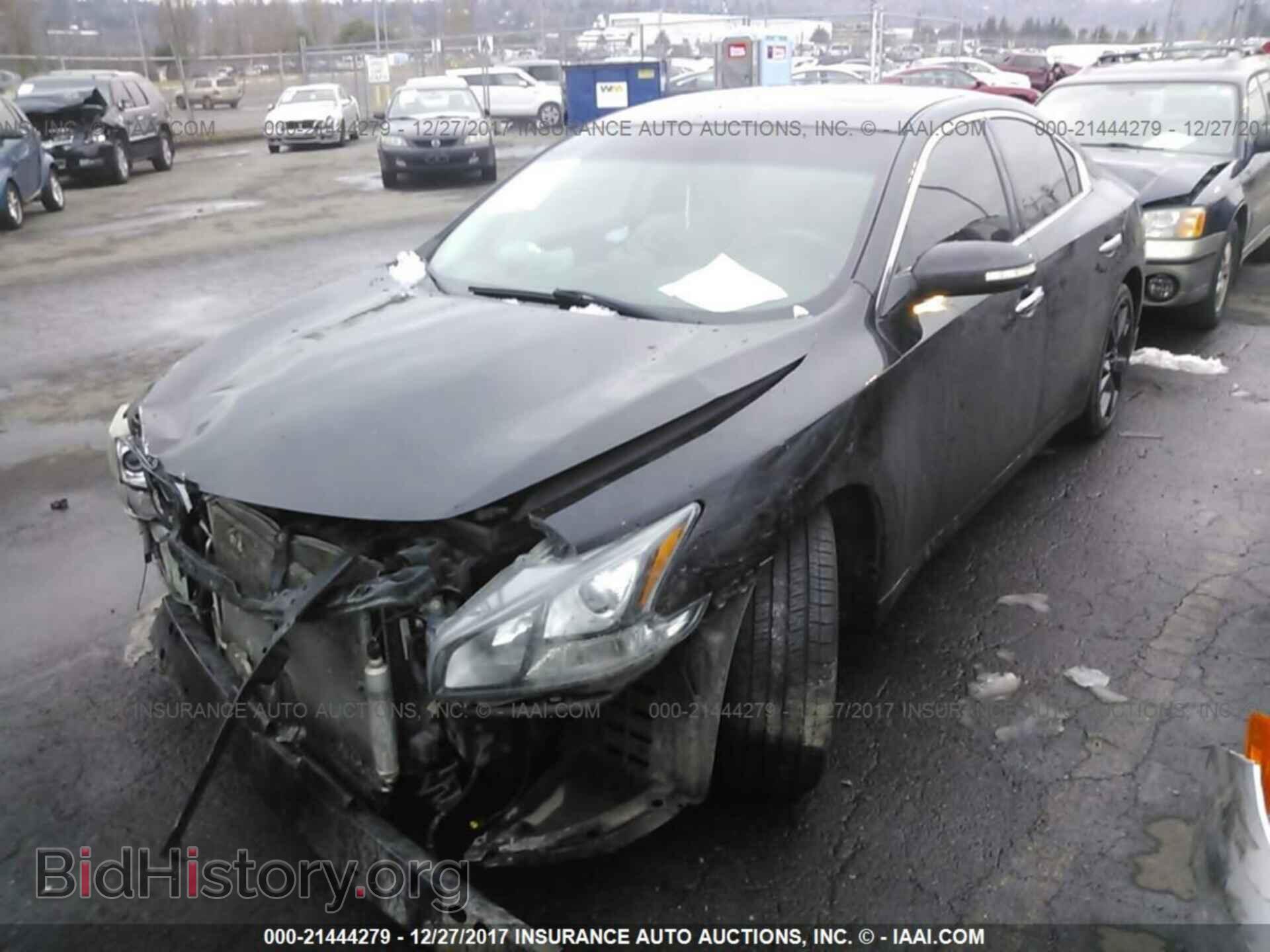 2014 Nissan Maxima - VIN: 1N4AA5AP4EC470697 - Фото 2