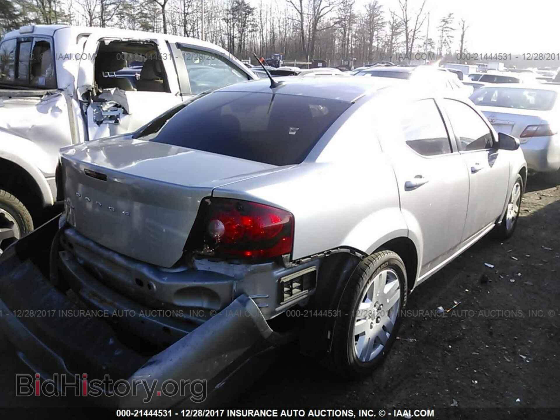 2013 Dodge Avenger - VIN: 1C3CDZAB6DN631015 - Фото 4