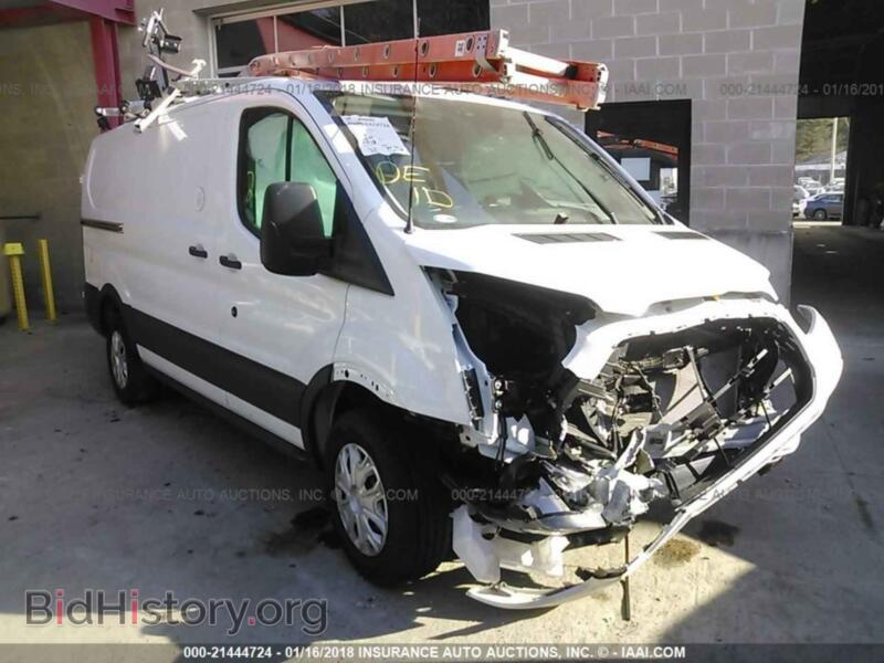 2017 Ford TRANSIT (VIN 1FTYR1YM5HKA91045) — photo 1 of 10, IAAI, damage: front end