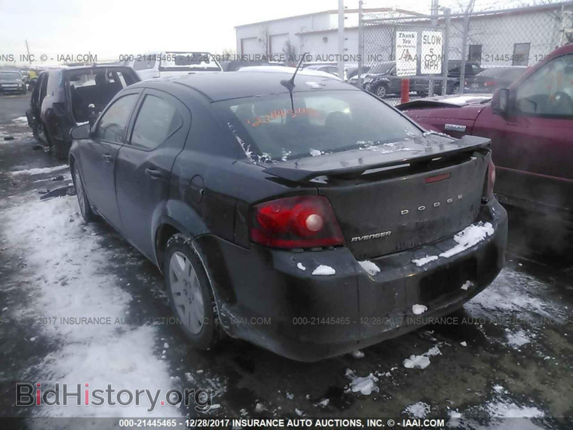 2013 Dodge Avenger - VIN: 1C3CDZAB0DN531007 - Фото 3