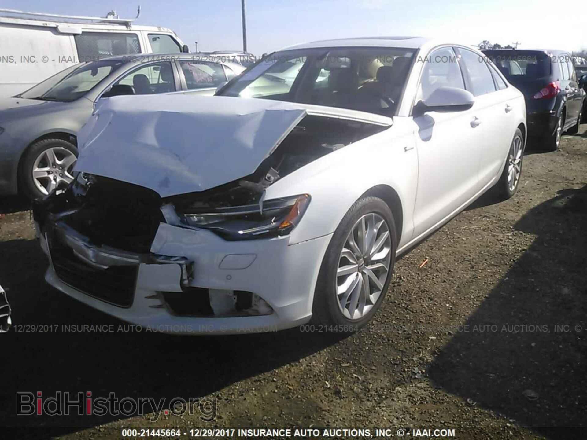 2014 Audi A6 - VIN: WAUFGAFC3EN122856 - Фото 2