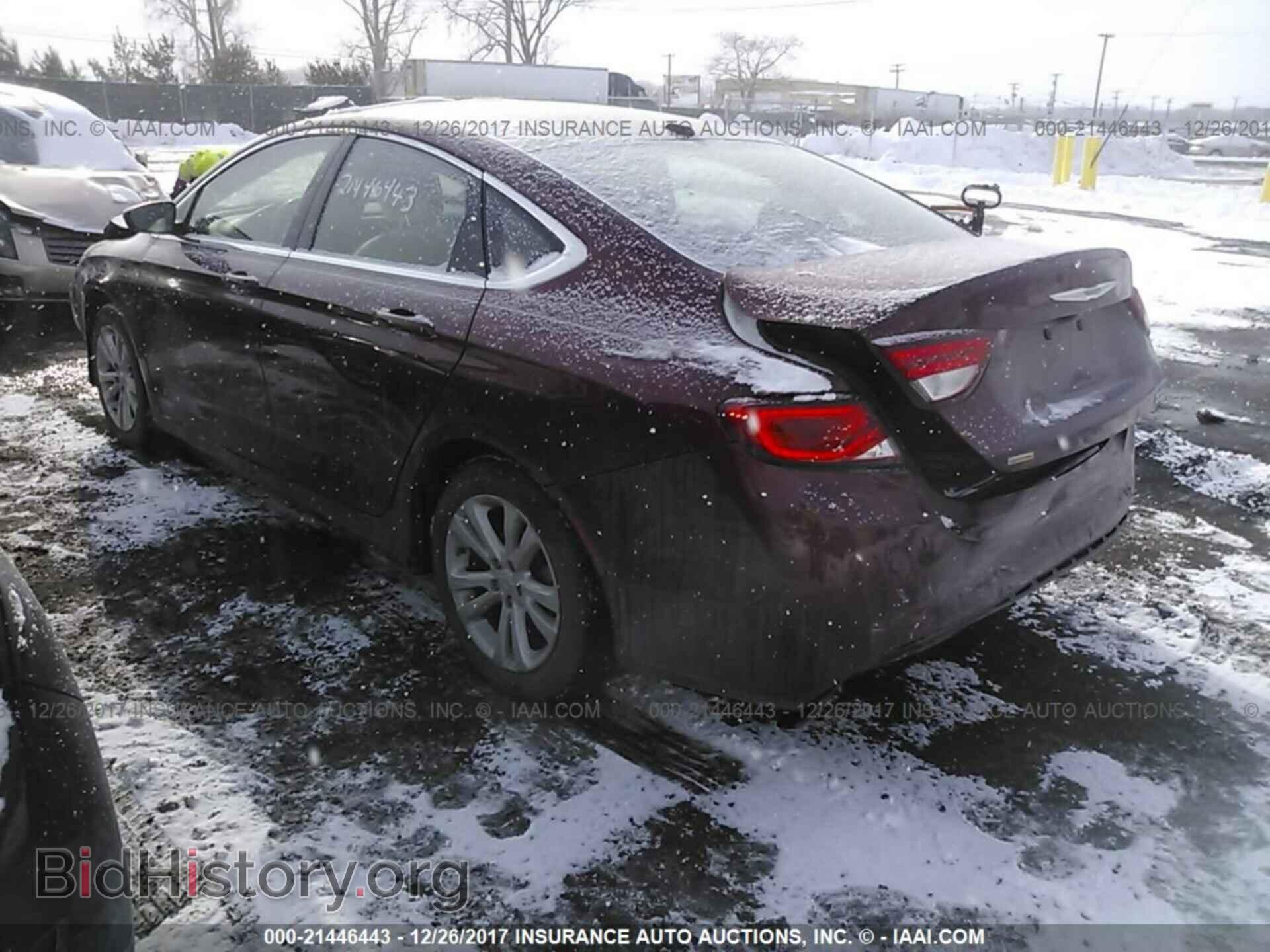 2015 Chrysler 200 - VIN: 1C3CCCABXFN743576 - Photo 3