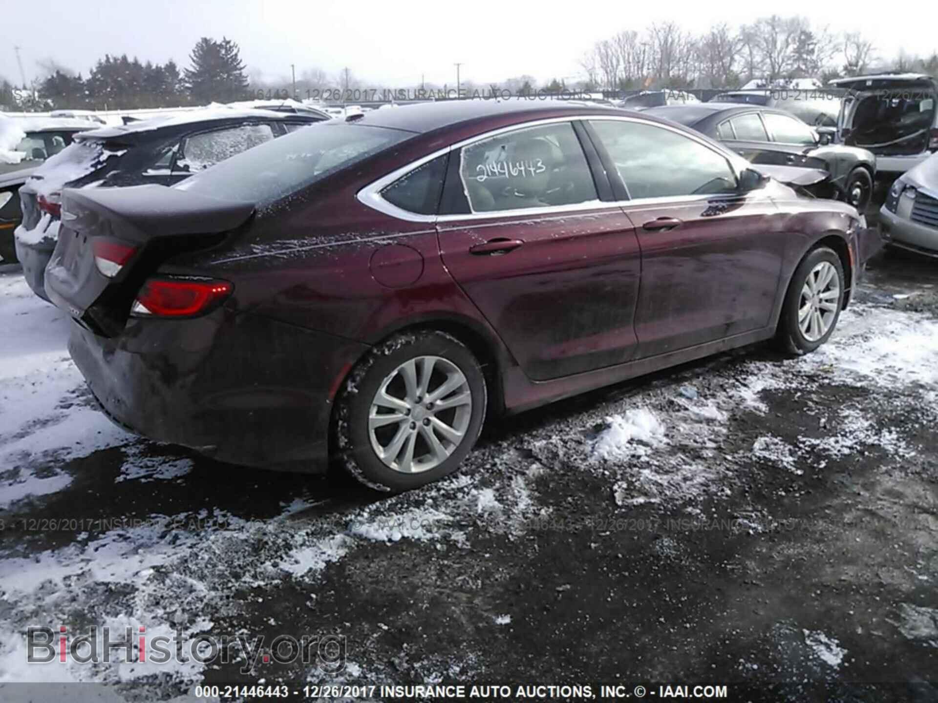 2015 Chrysler 200 - VIN: 1C3CCCABXFN743576 - Photo 4