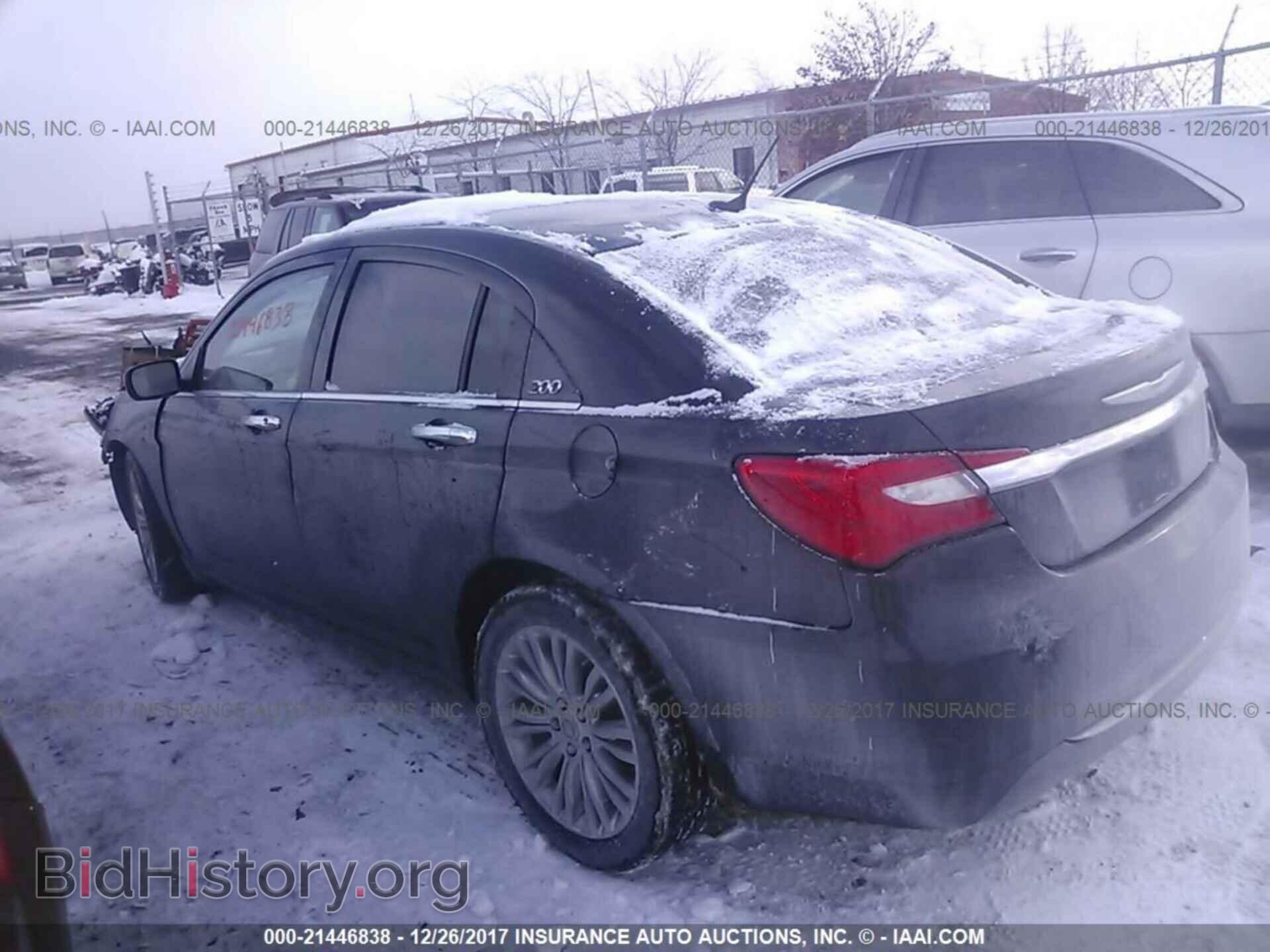 2012 Chrysler 200 - VIN: 1C3CCBCBXCN288554 - Фото 3