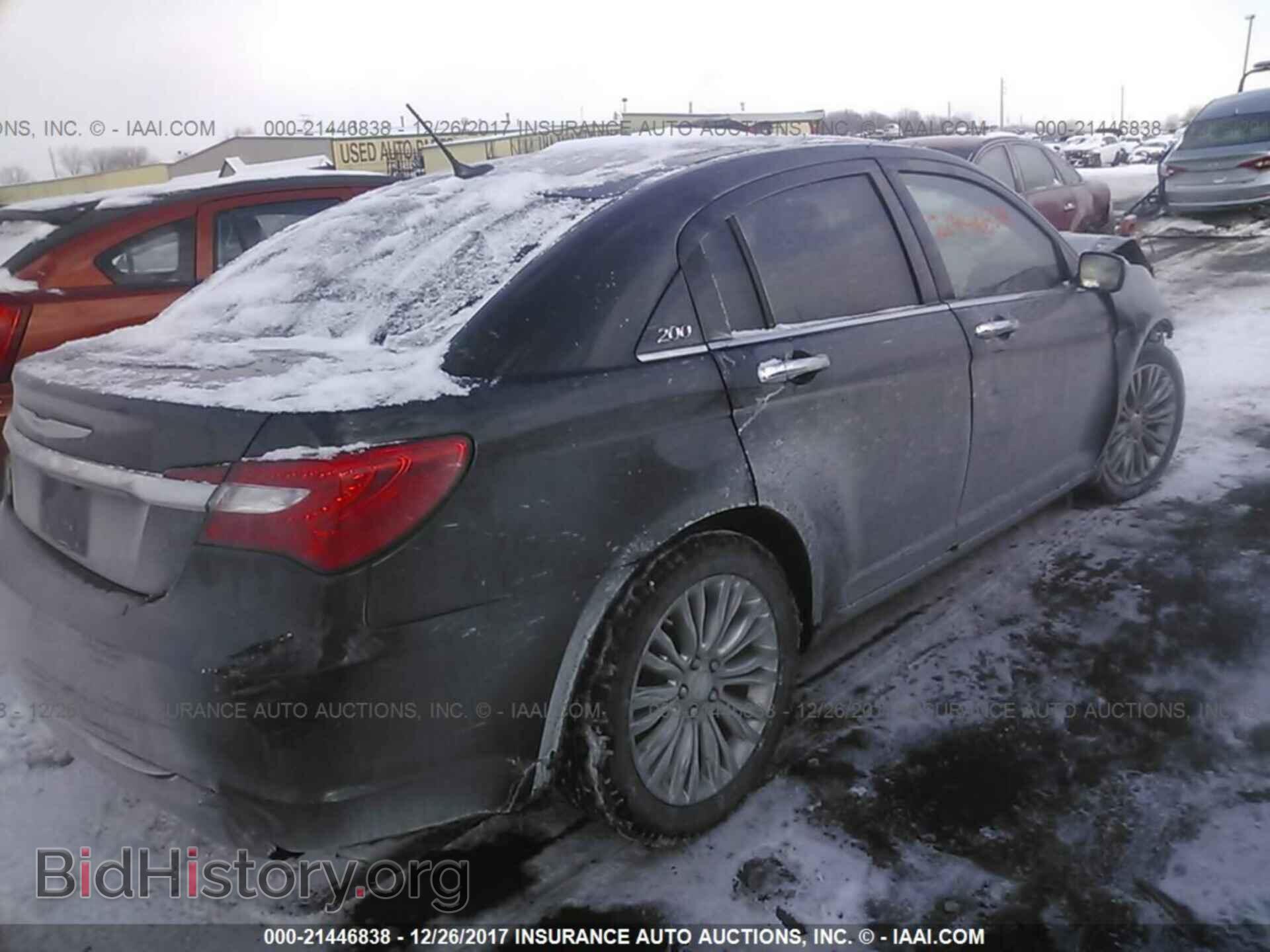 2012 Chrysler 200 - VIN: 1C3CCBCBXCN288554 - Фото 4