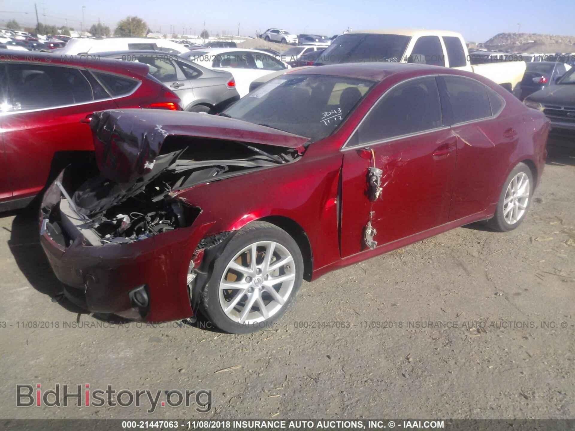 2011 Lexus Is - VIN: JTHBF5C22B5145787 - Фото 2