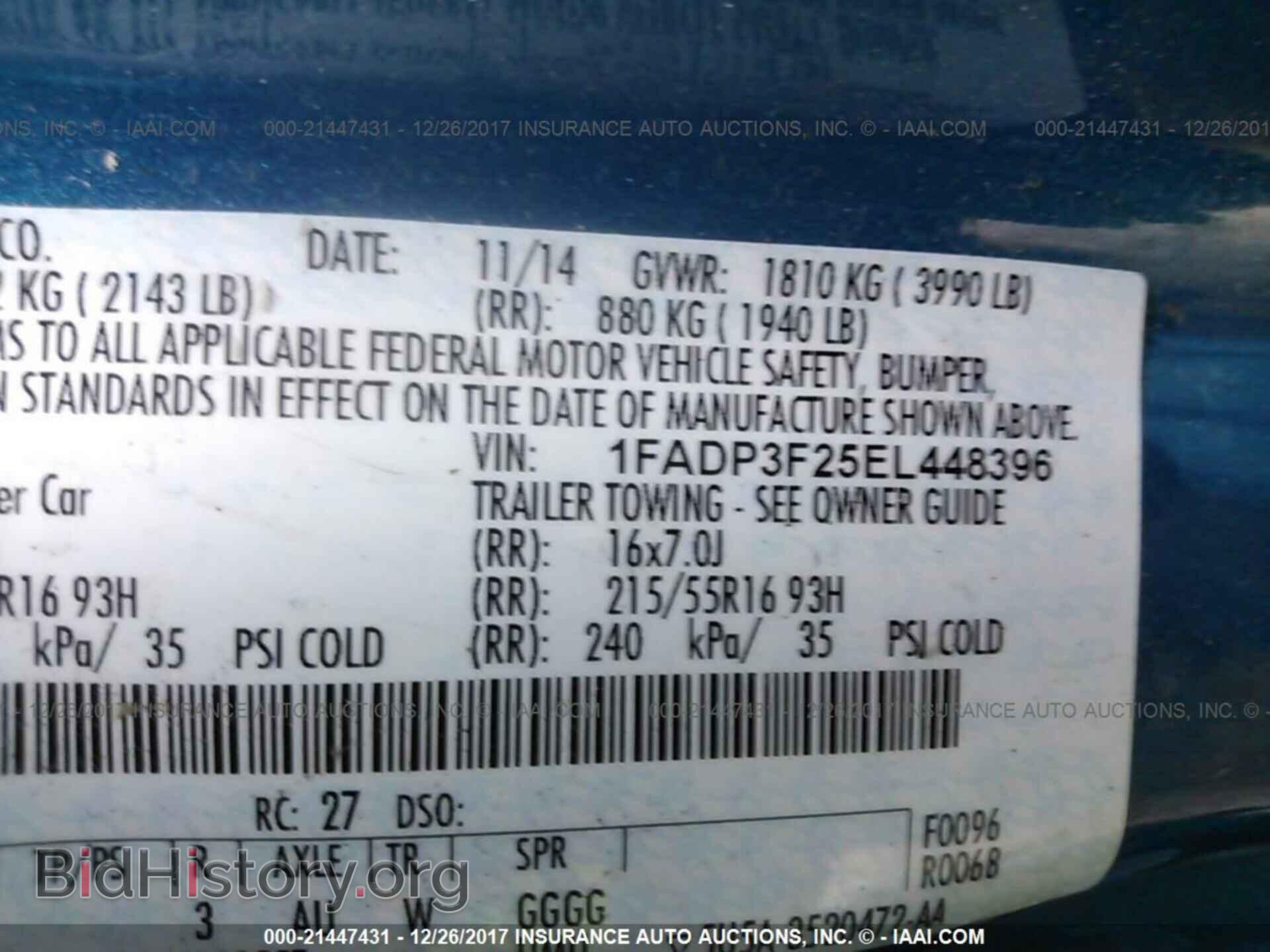 2014 Ford Focus - VIN: 1FADP3F25EL448396 - Photo 9