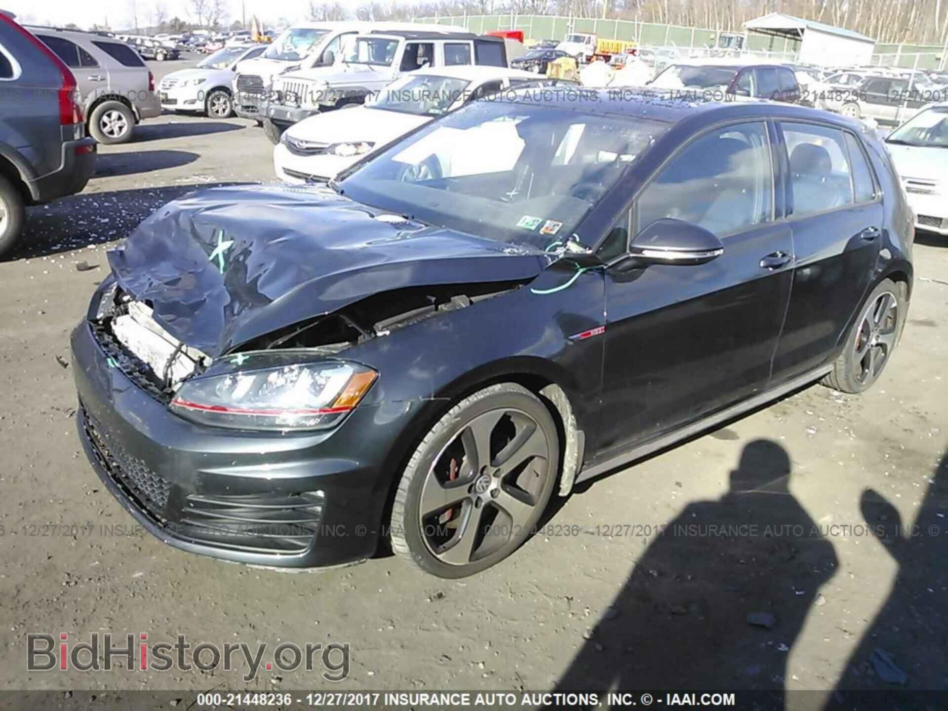 2017 Volkswagen Gti - VIN: 3VW447AU1HM007724 - Фото 2