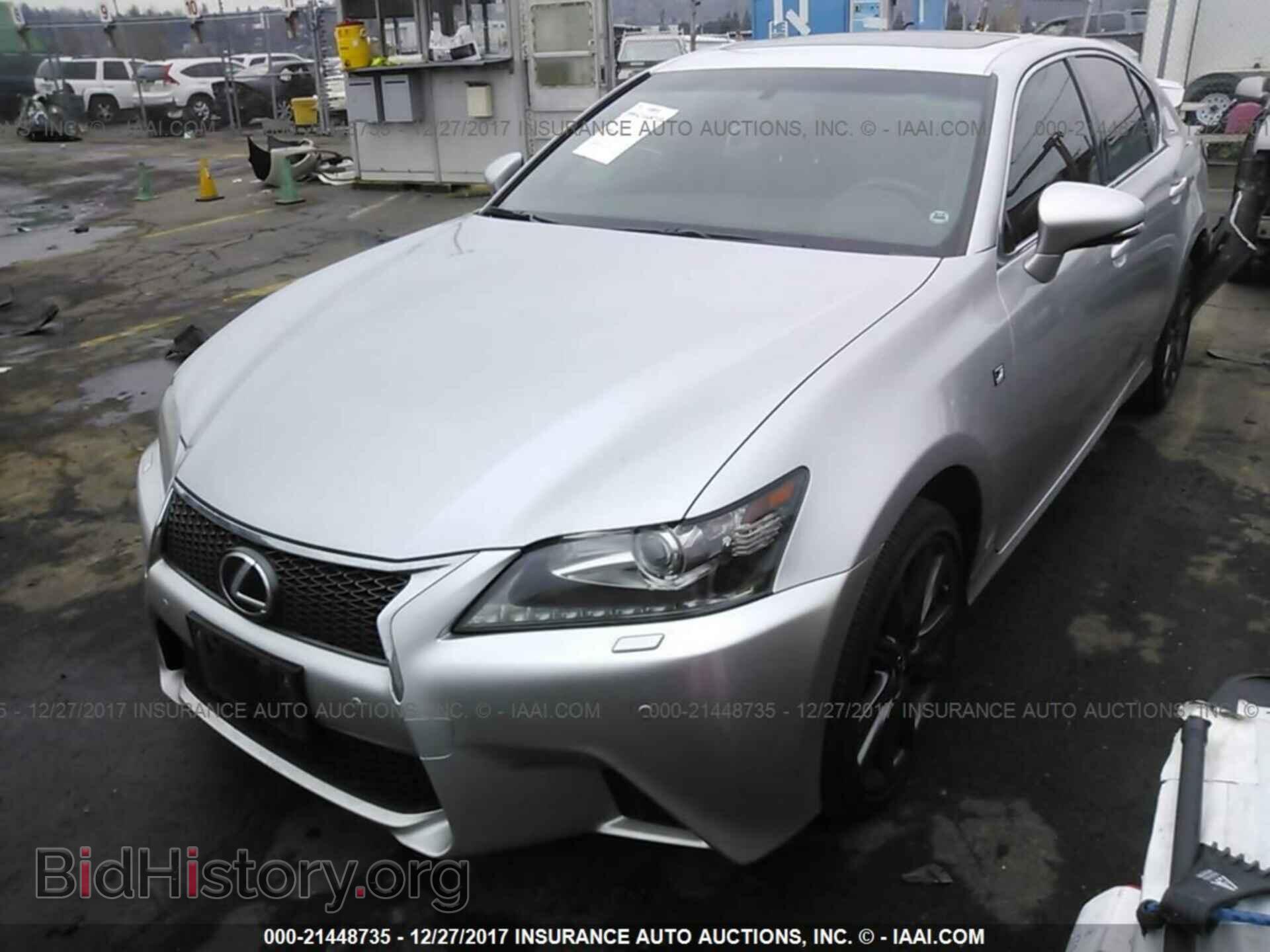 2013 Lexus Gs - VIN: JTHCE1BL2D5017367 - Фото 2