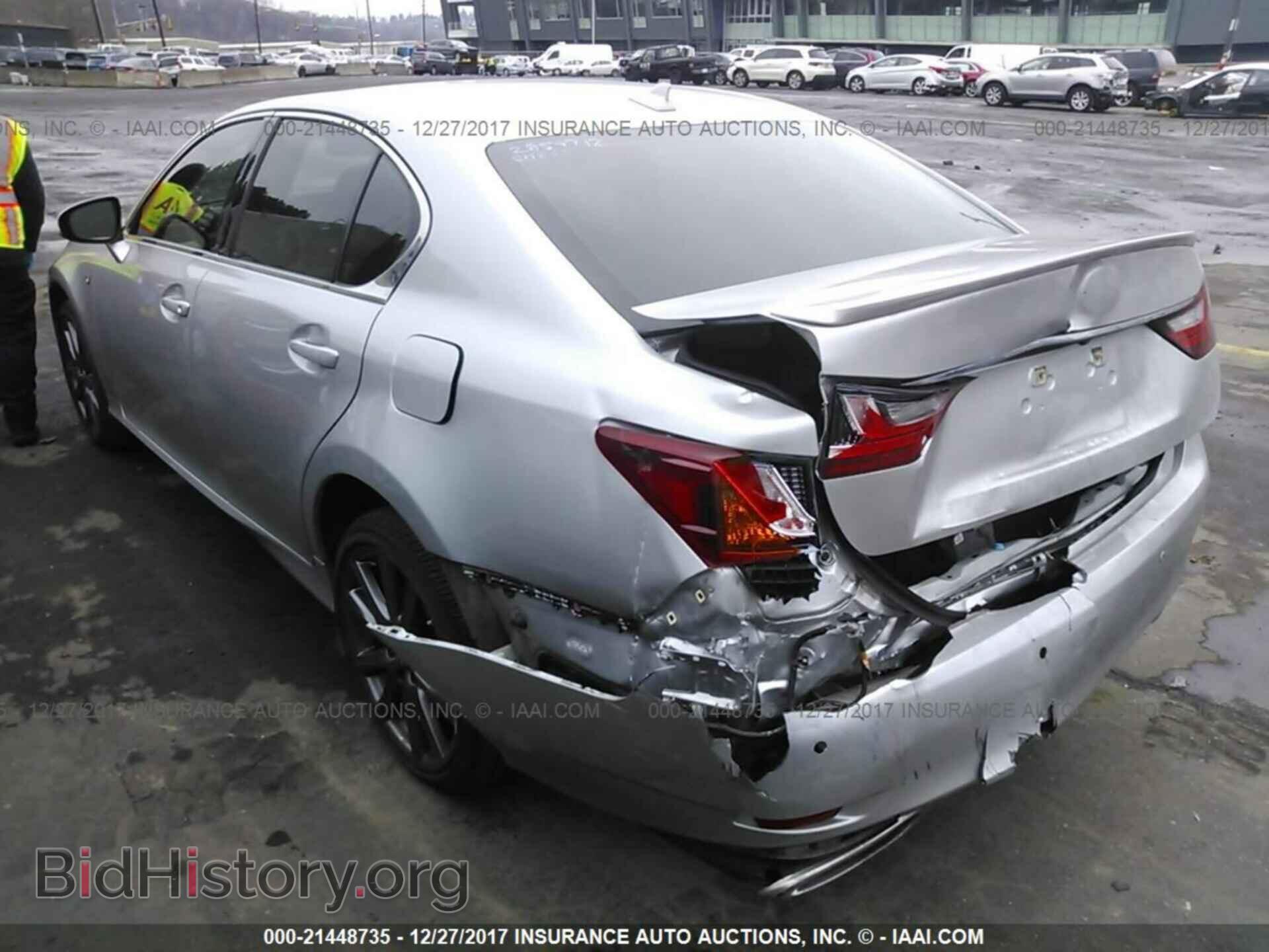 2013 Lexus Gs - VIN: JTHCE1BL2D5017367 - Фото 3