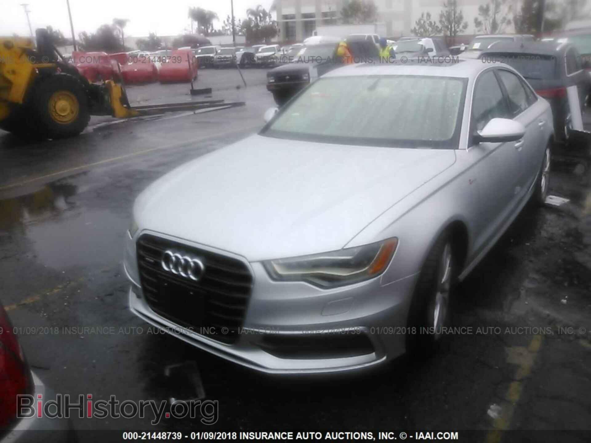 2012 Audi A6 - VIN: WAUBGAFC7CN006443 - Фото 2