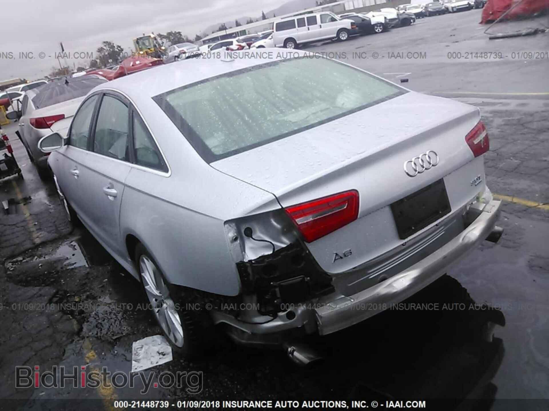 2012 Audi A6 - VIN: WAUBGAFC7CN006443 - Фото 3
