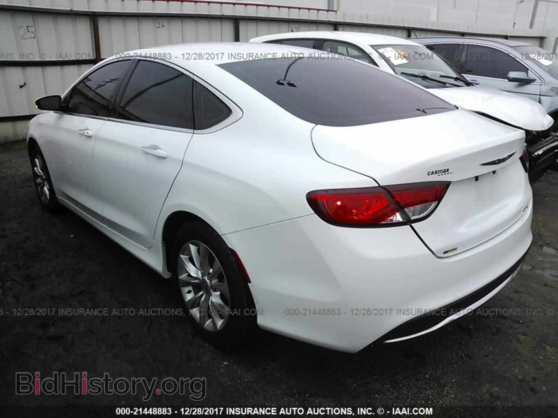 2015 Chrysler 200 - VIN: 1C3CCCCB8FN593674 - Photo 3