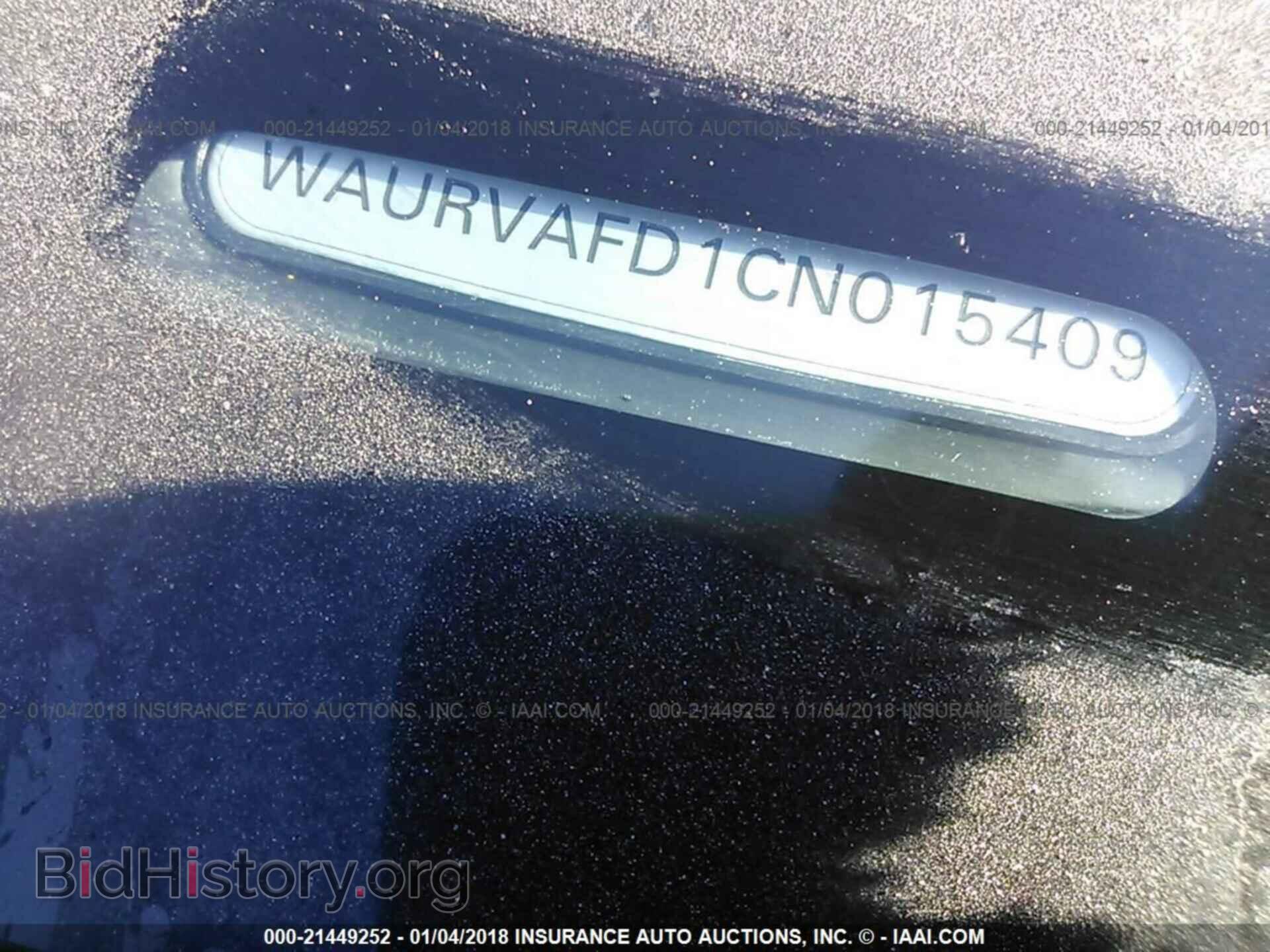 2012 Audi A8 - VIN: WAURVAFD1CN015409 - Фото 9