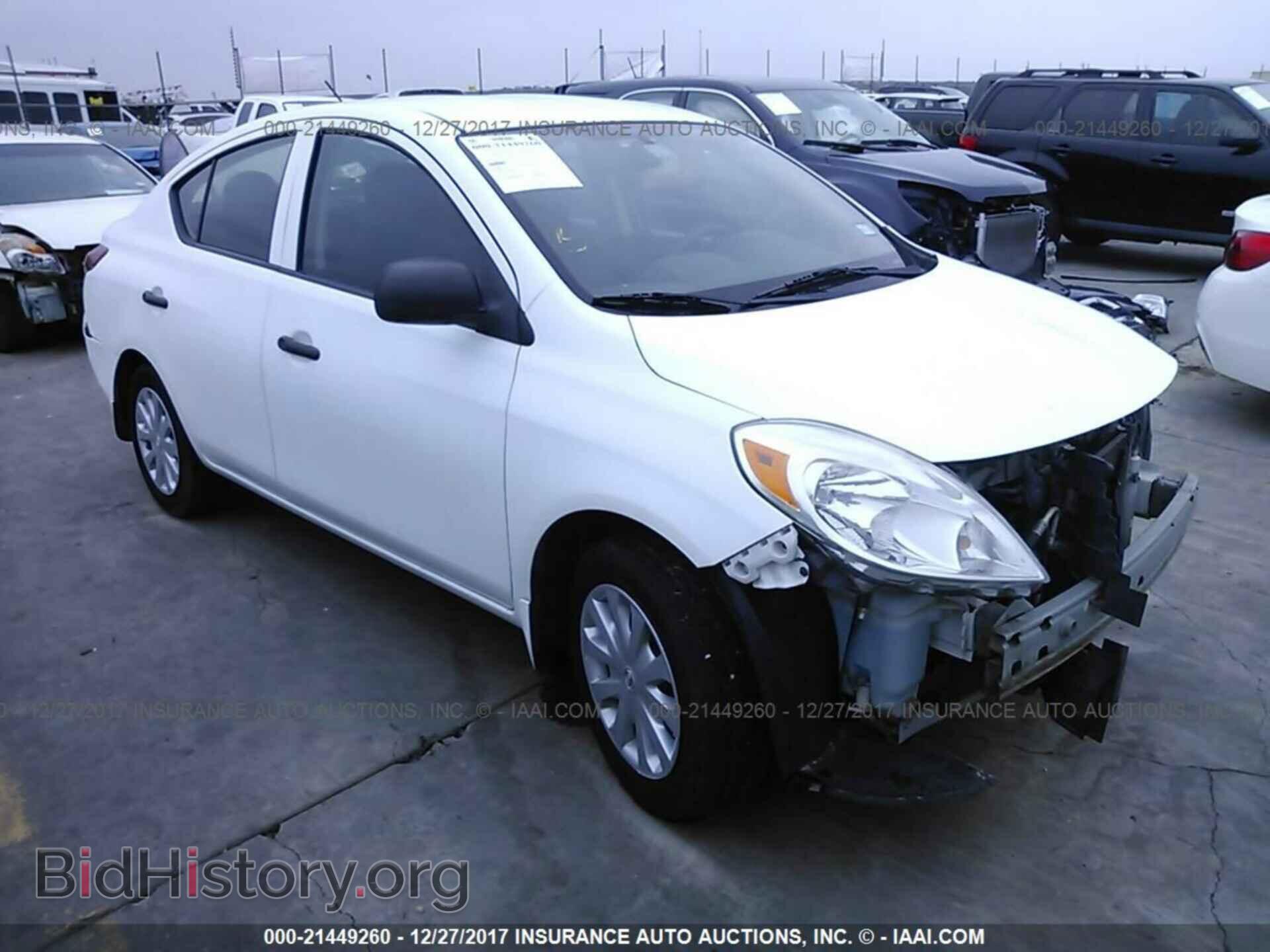 Фотография 3N1CN7APXCL856712 - Nissan Versa 2012