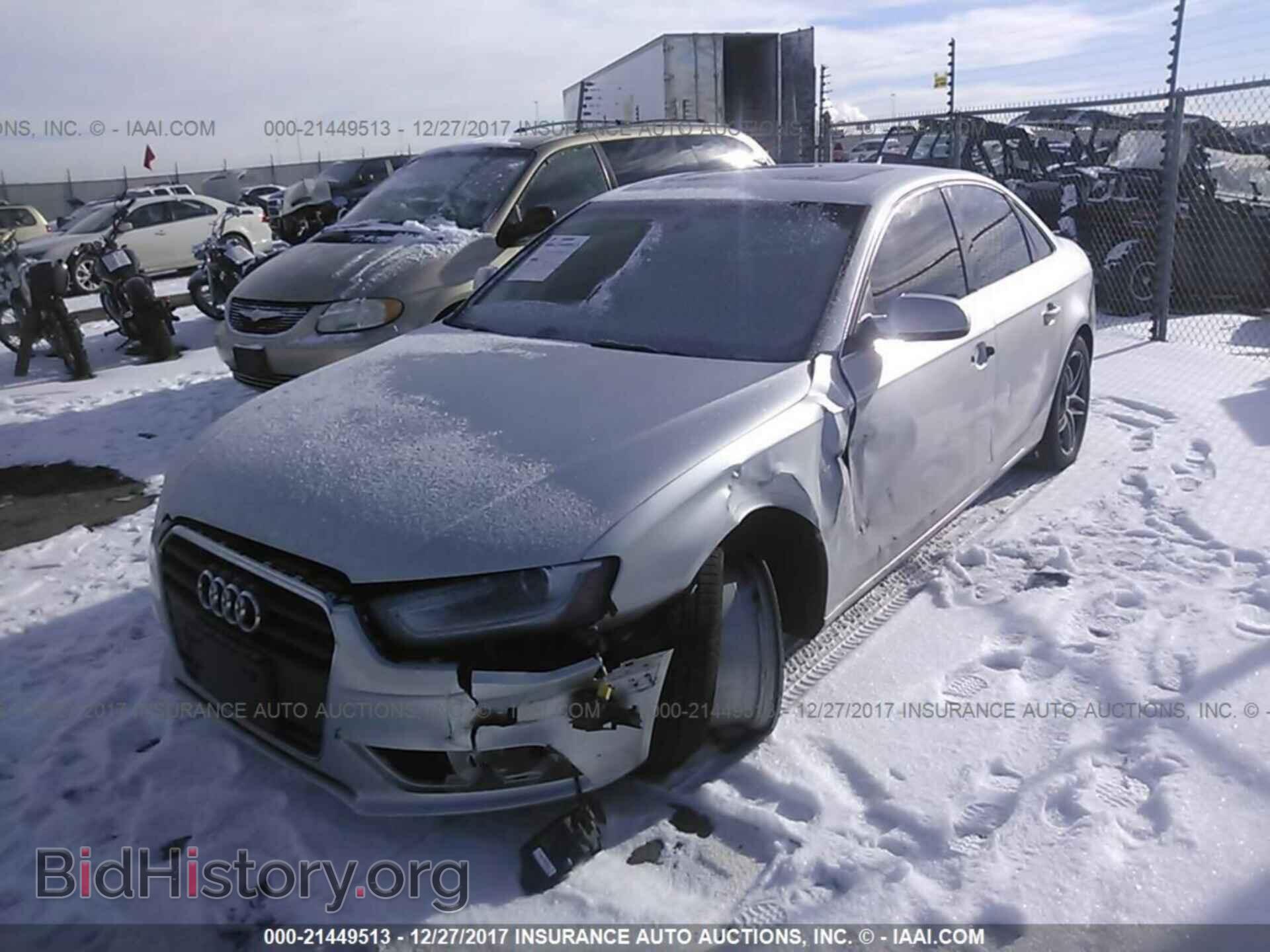 2013 Audi A4 - VIN: WAUBFAFL1DN030077 - Photo 2