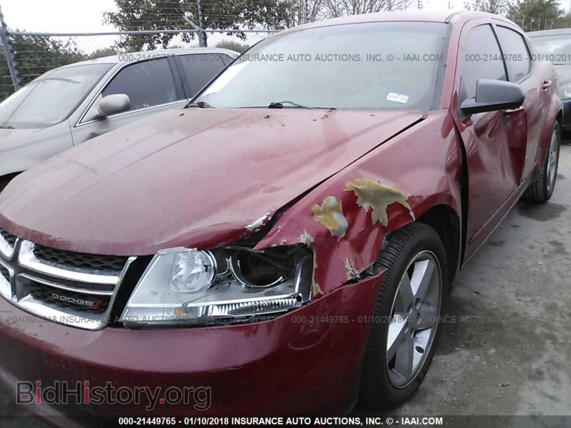 2012 Dodge Avenger - VIN: 1C3CDZAB4CN158357 - Фото 2