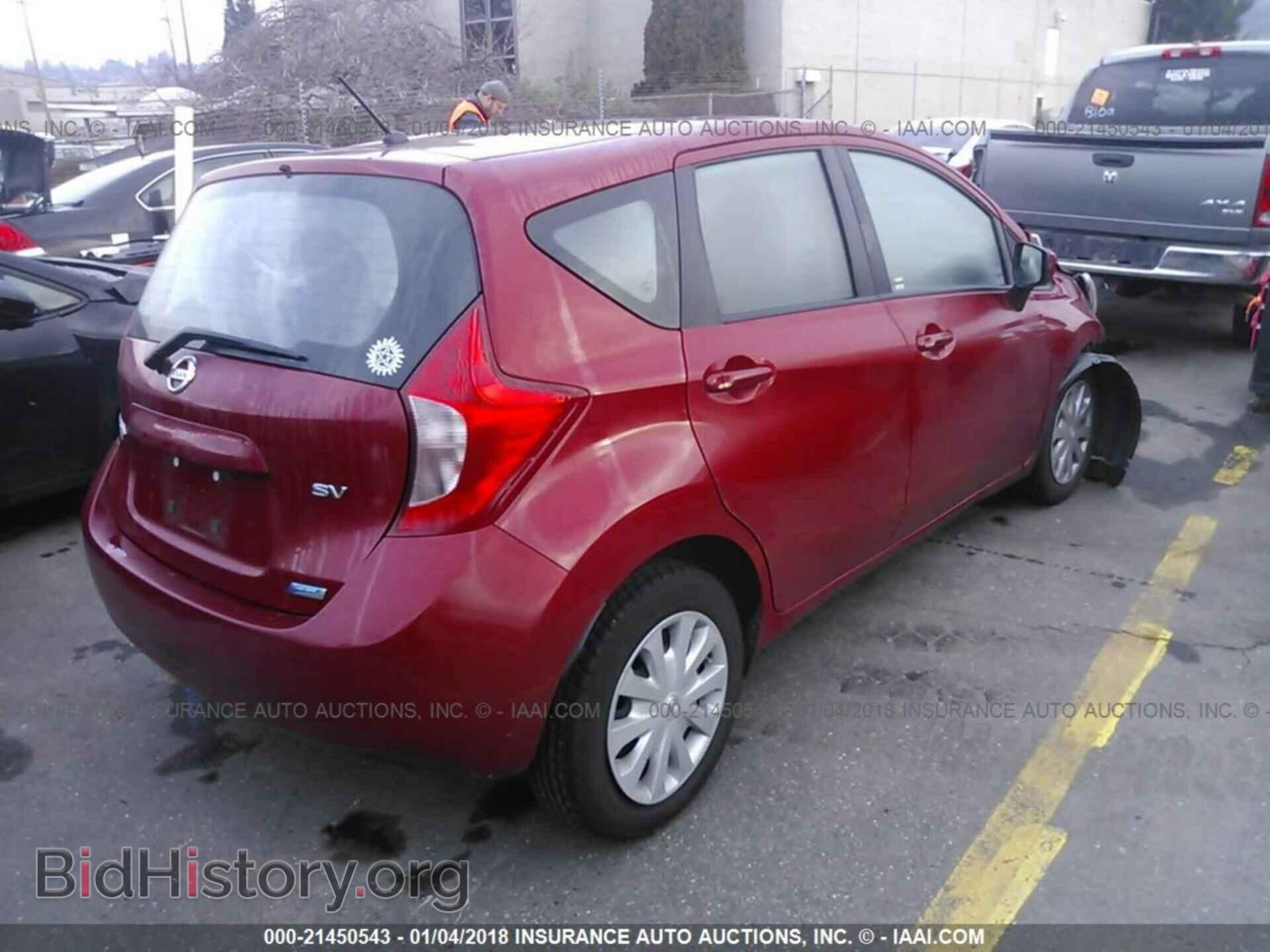 2015 Nissan Versa note - VIN: 3N1CE2CP2FL369671 - Фото 4