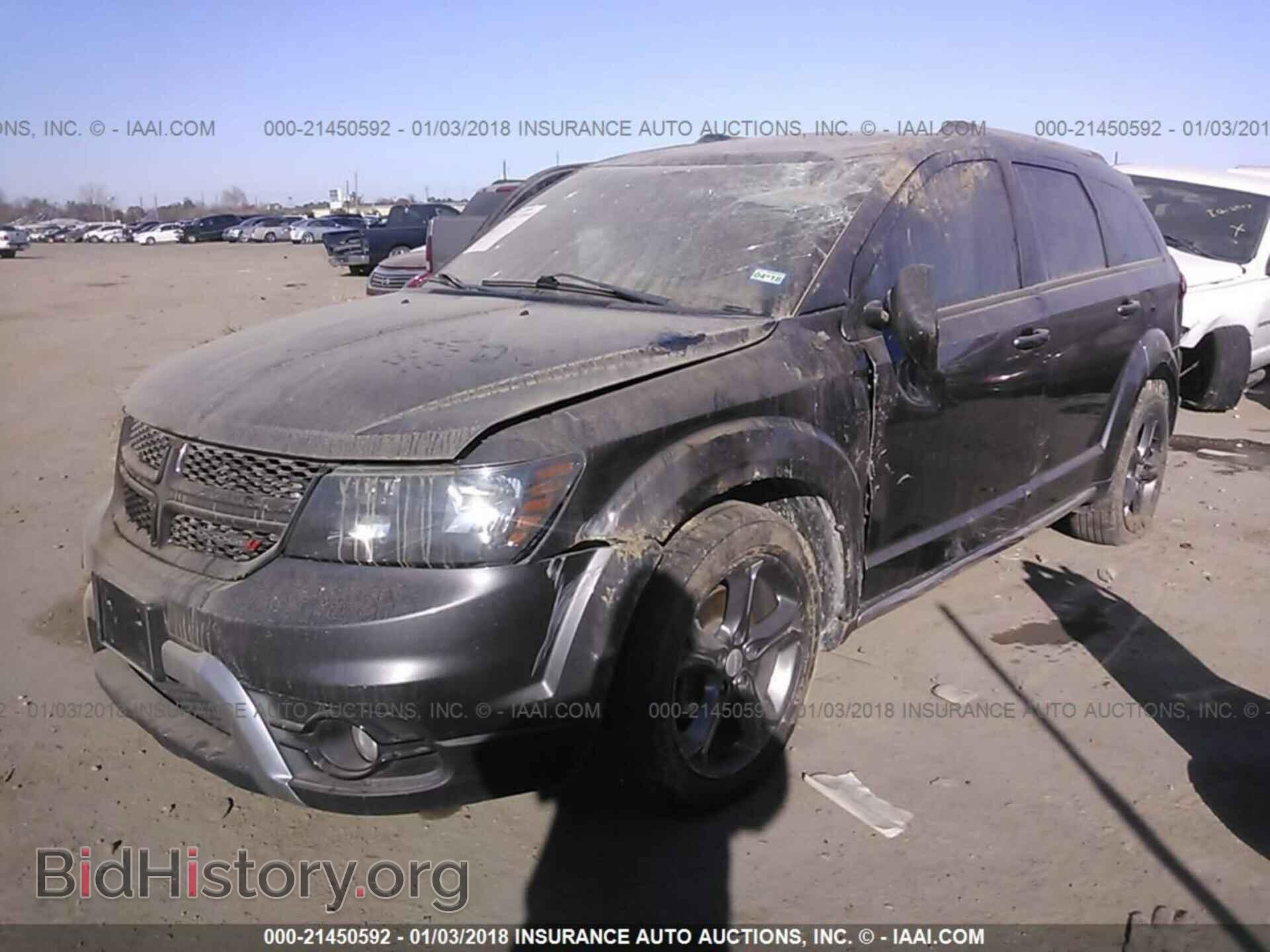 2015 Dodge Journey - VIN: 3C4PDCGB9FT617355 - Фото 2