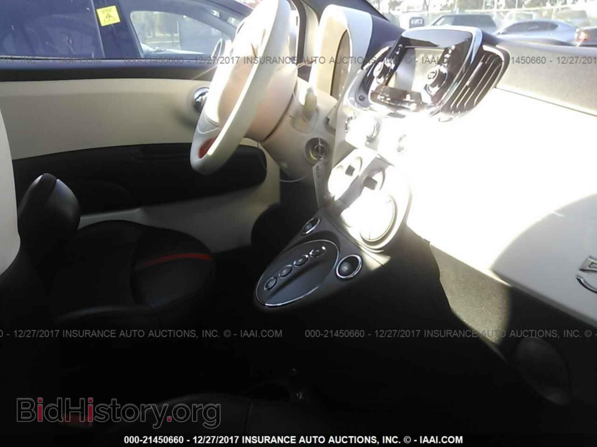 2017 Fiat 500 - VIN: 3C3CFFGE8HT620839 - Фото 5