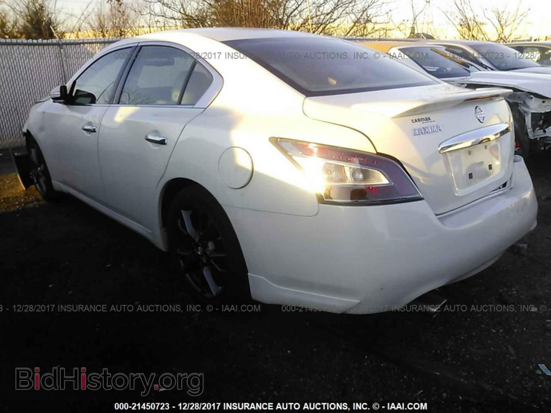 2014 Nissan Maxima - VIN: 1N4AA5AP4EC470246 - Фото 3