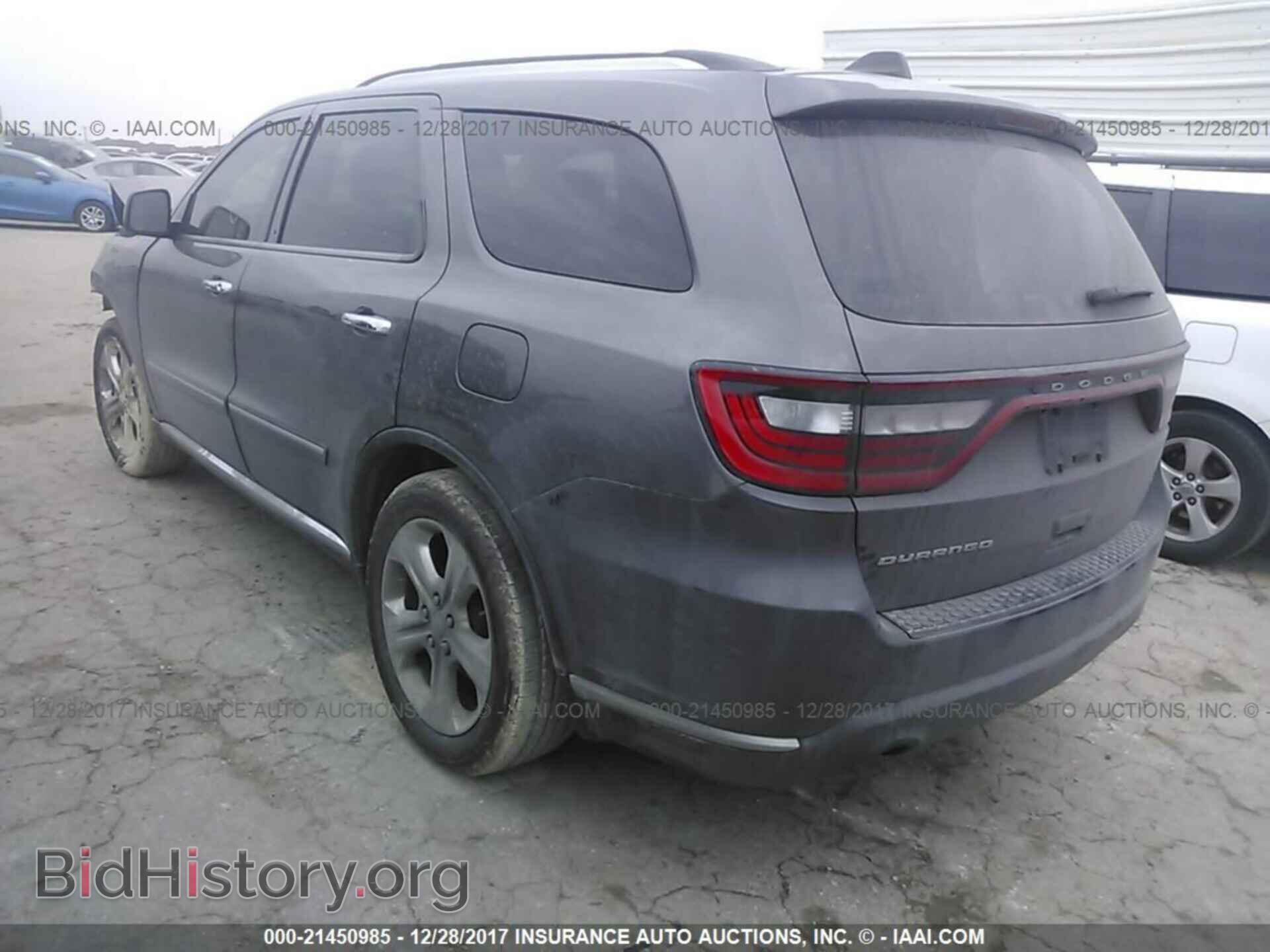 2014 Dodge Durango - VIN: 1C4RDHAG8EC596499 - Фото 3