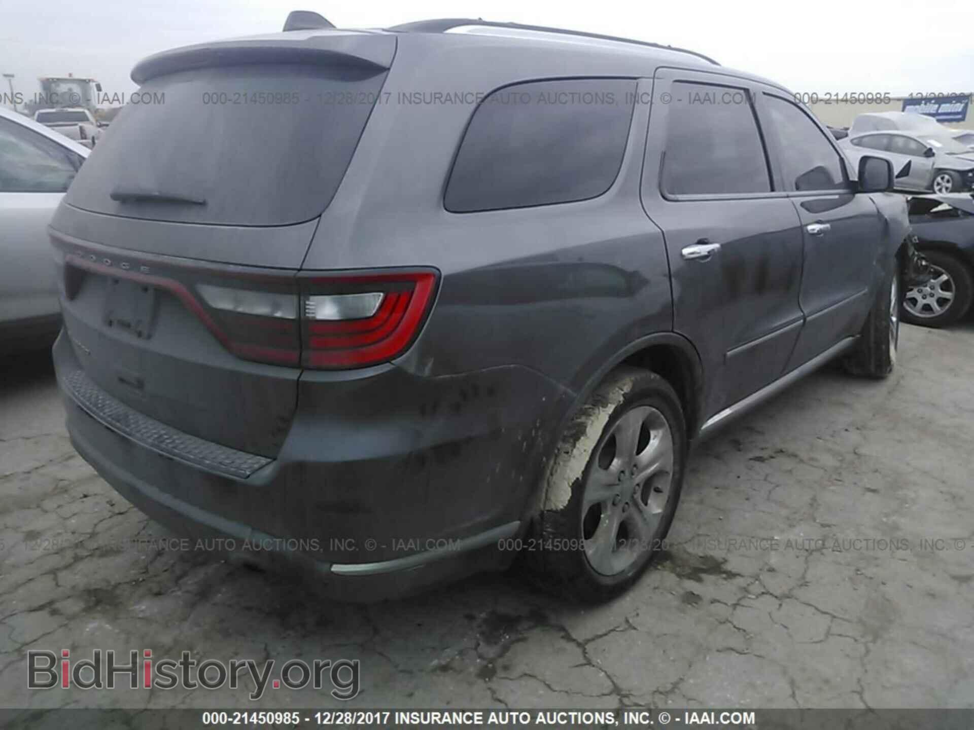 2014 Dodge Durango - VIN: 1C4RDHAG8EC596499 - Фото 4