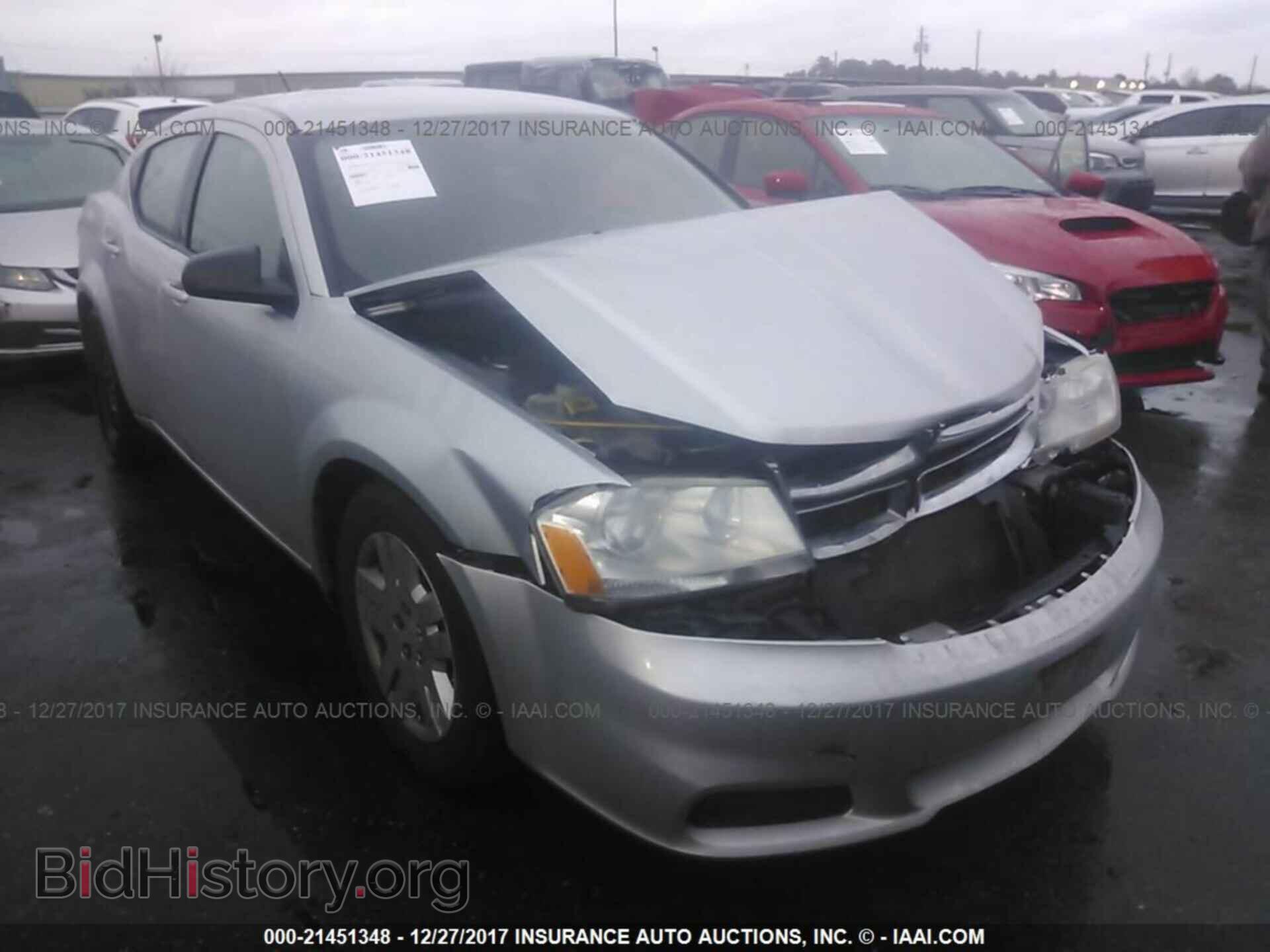 Photo 1C3CDZAB9CN221436 - Dodge Avenger 2012
