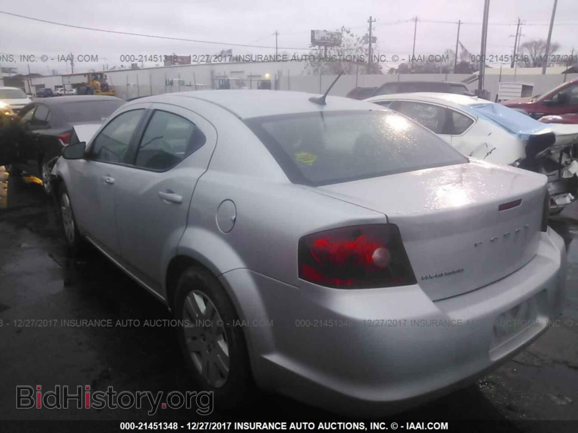 2012 Dodge Avenger - VIN: 1C3CDZAB9CN221436 - Фото 3