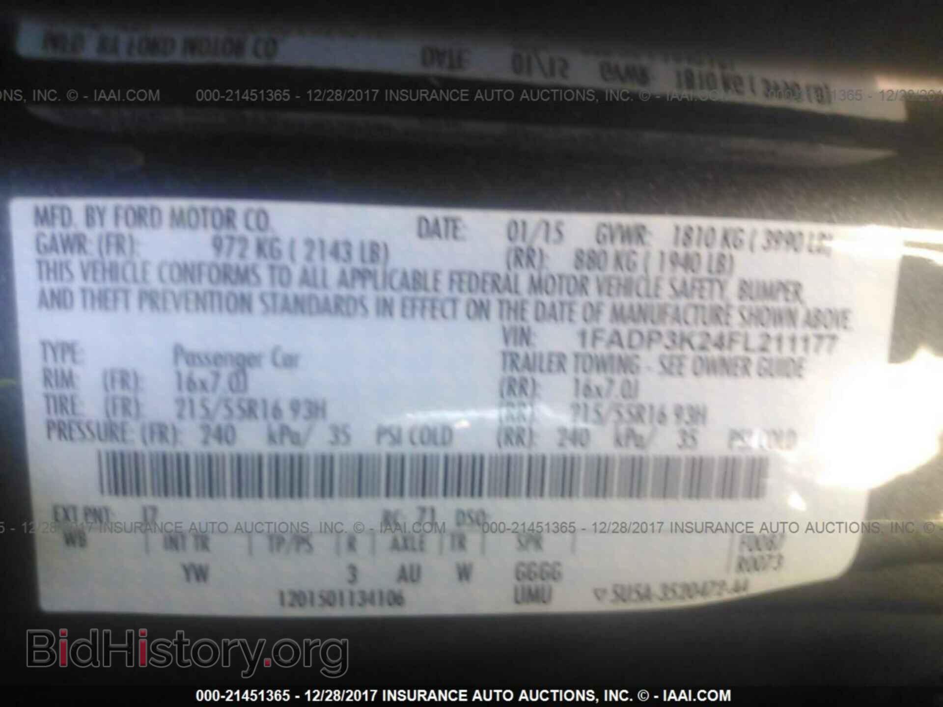 2015 Ford Focus - VIN: 1FADP3K24FL211177 - Photo 9