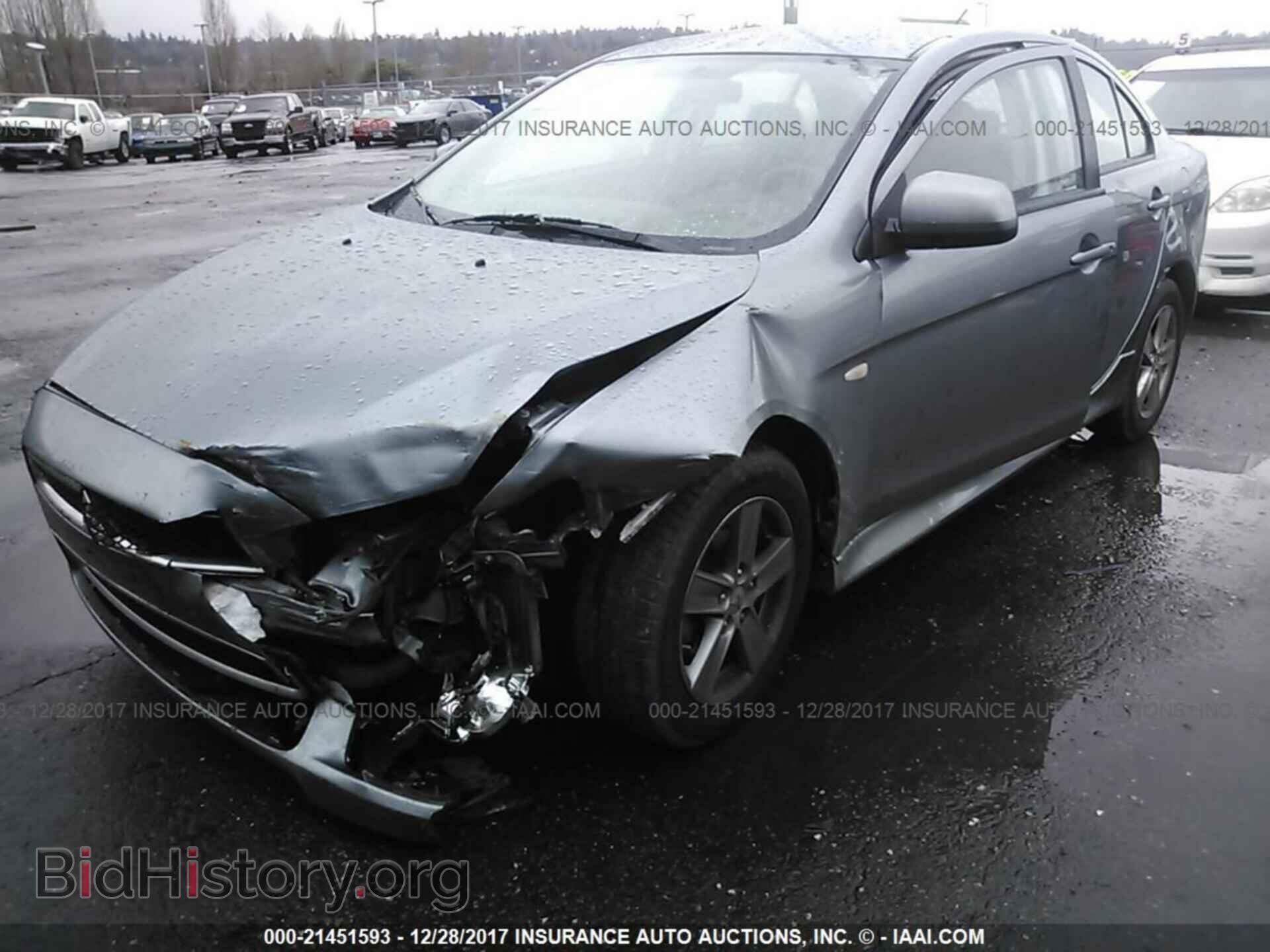 2013 Mitsubishi Lancer - VIN: JA32V2FW2DU009121 - Фото 2