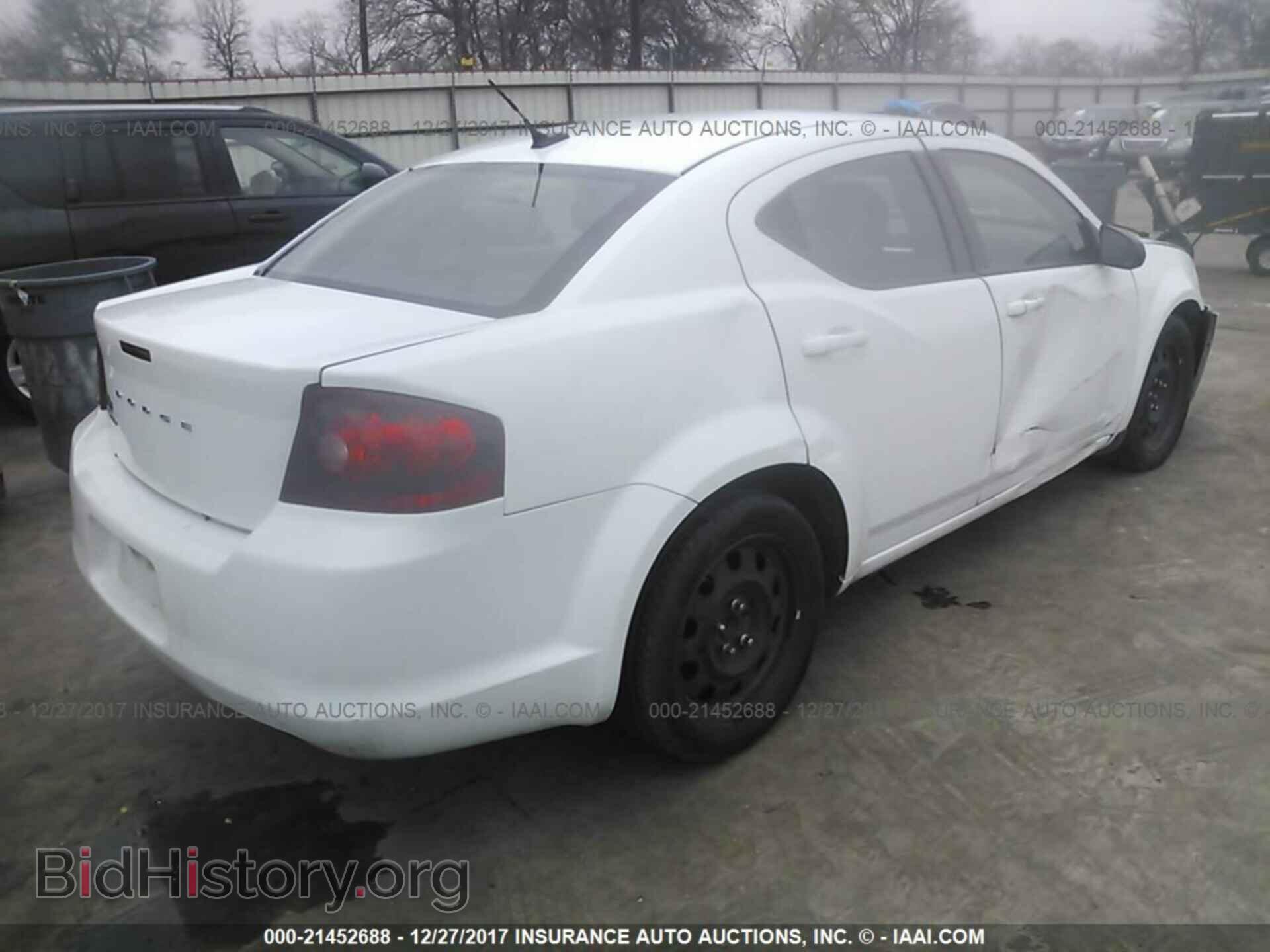 2012 Dodge Avenger - VIN: 1C3CDZAB2CN232777 - Фото 4