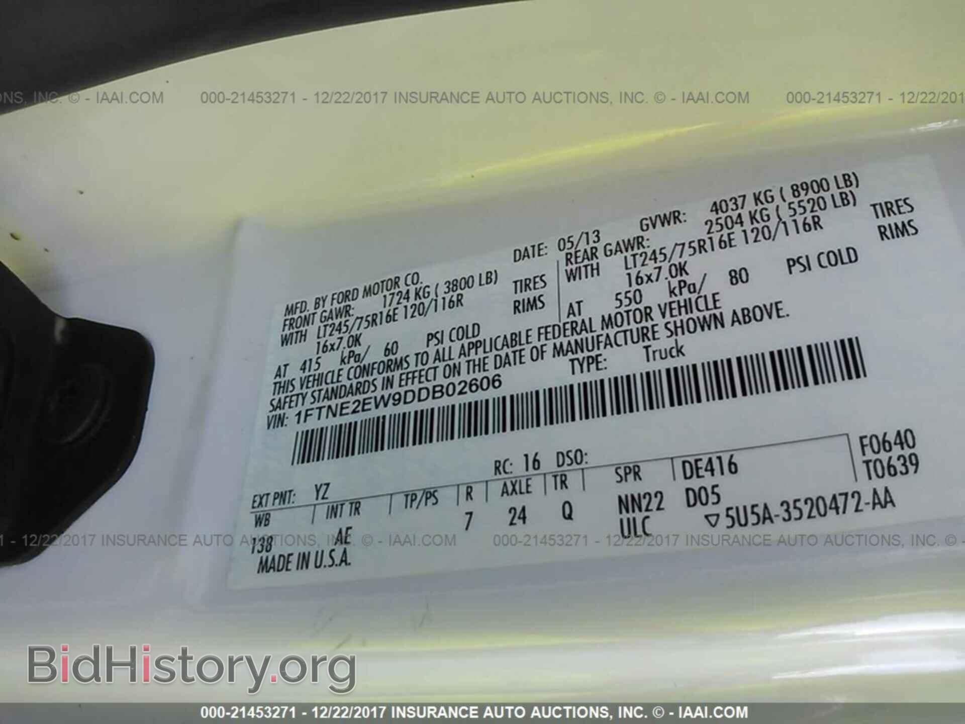 2013 Ford Econoline - VIN: 1FTNE2EW9DDB02606 - Photo 9