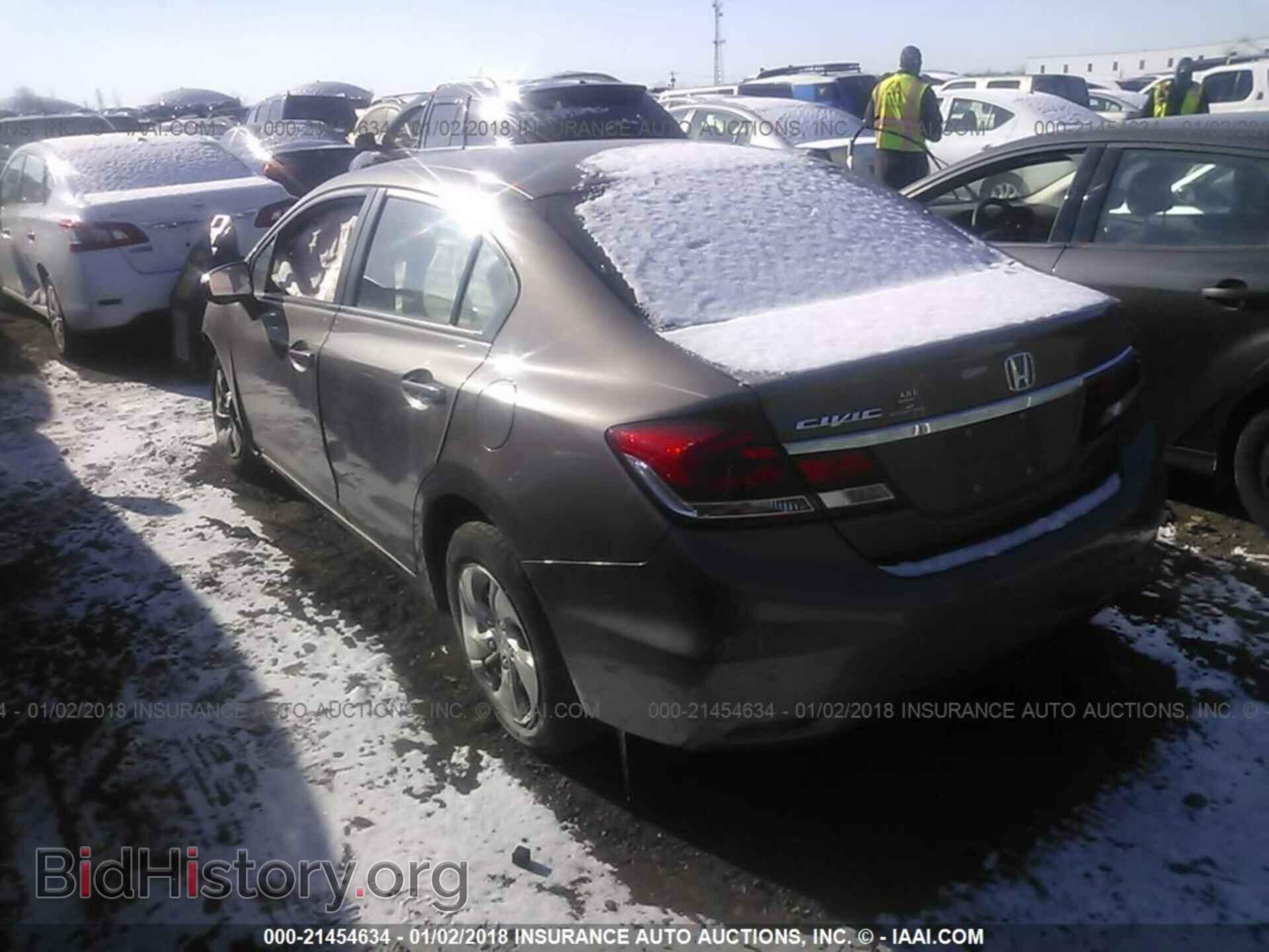 2014 Honda Civic - VIN: 2HGFB2F57EH515150 - Фото 3