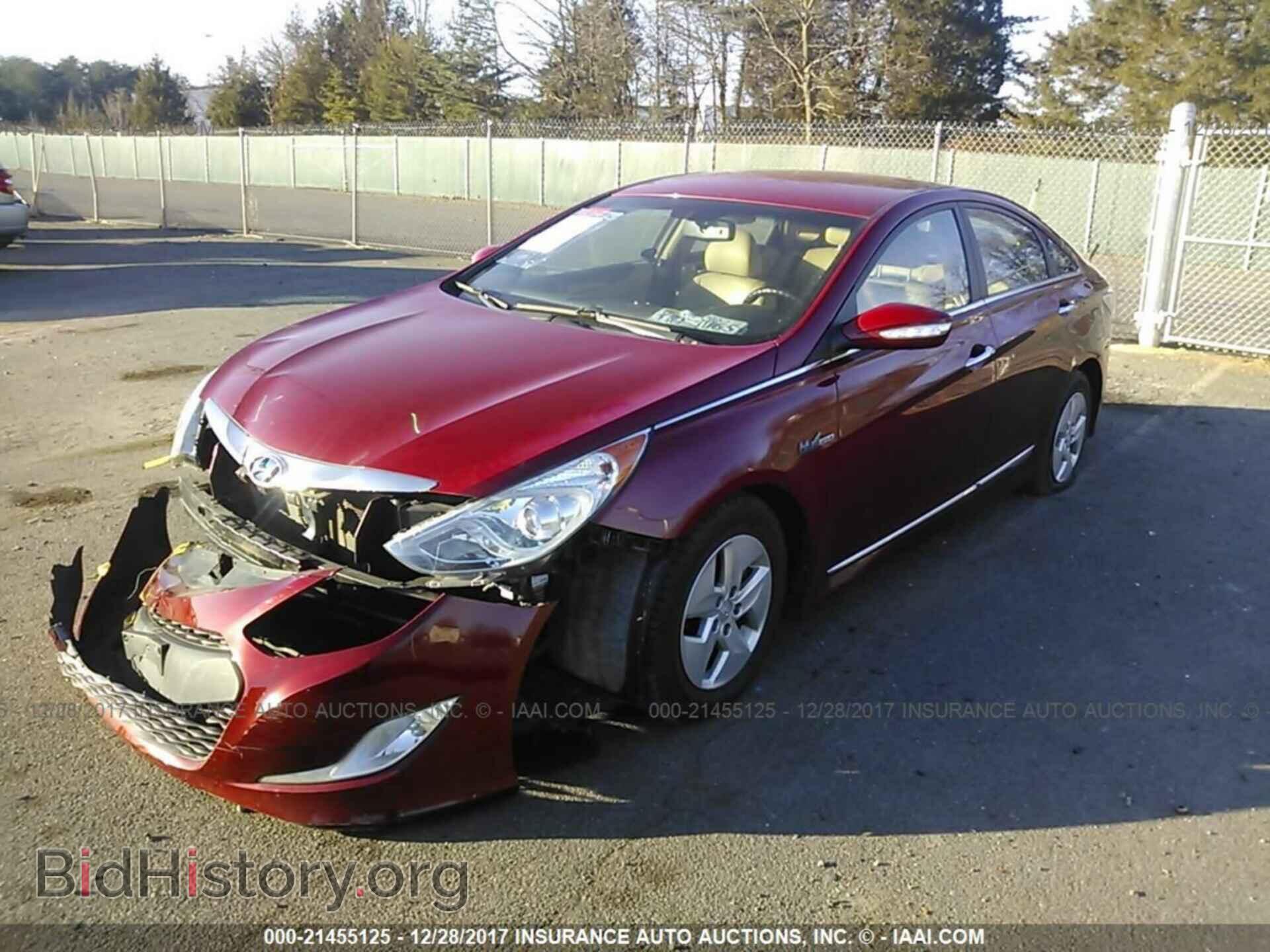 2012 Hyundai Sonata - VIN: KMHEC4A43CA029234 - Фото 2