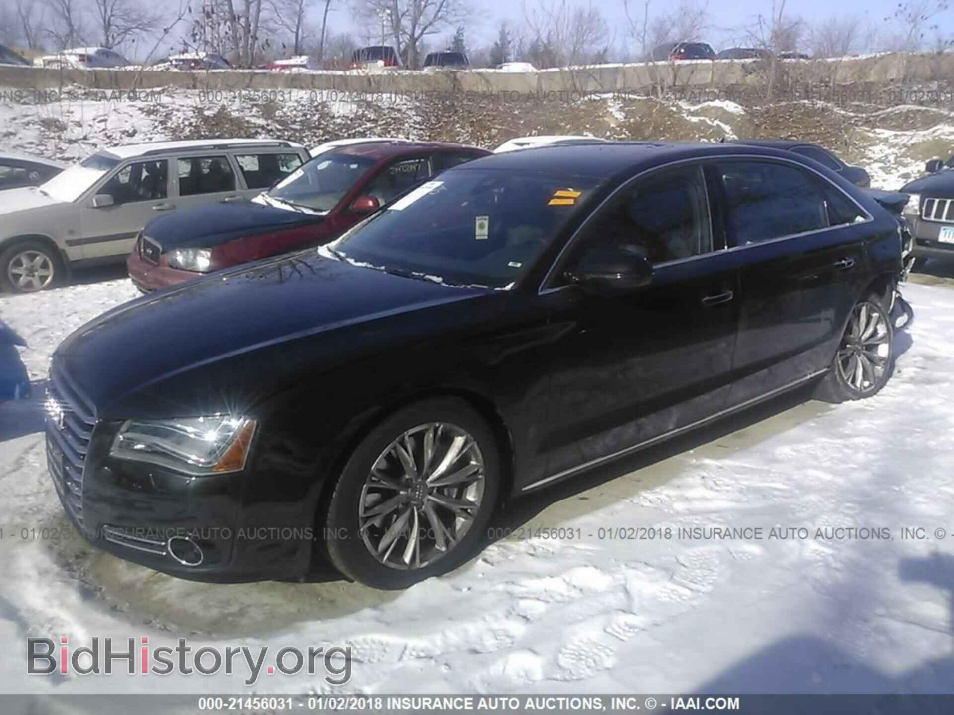 2014 Audi A8 - VIN: WAURGAFD3EN006708 - Фото 2