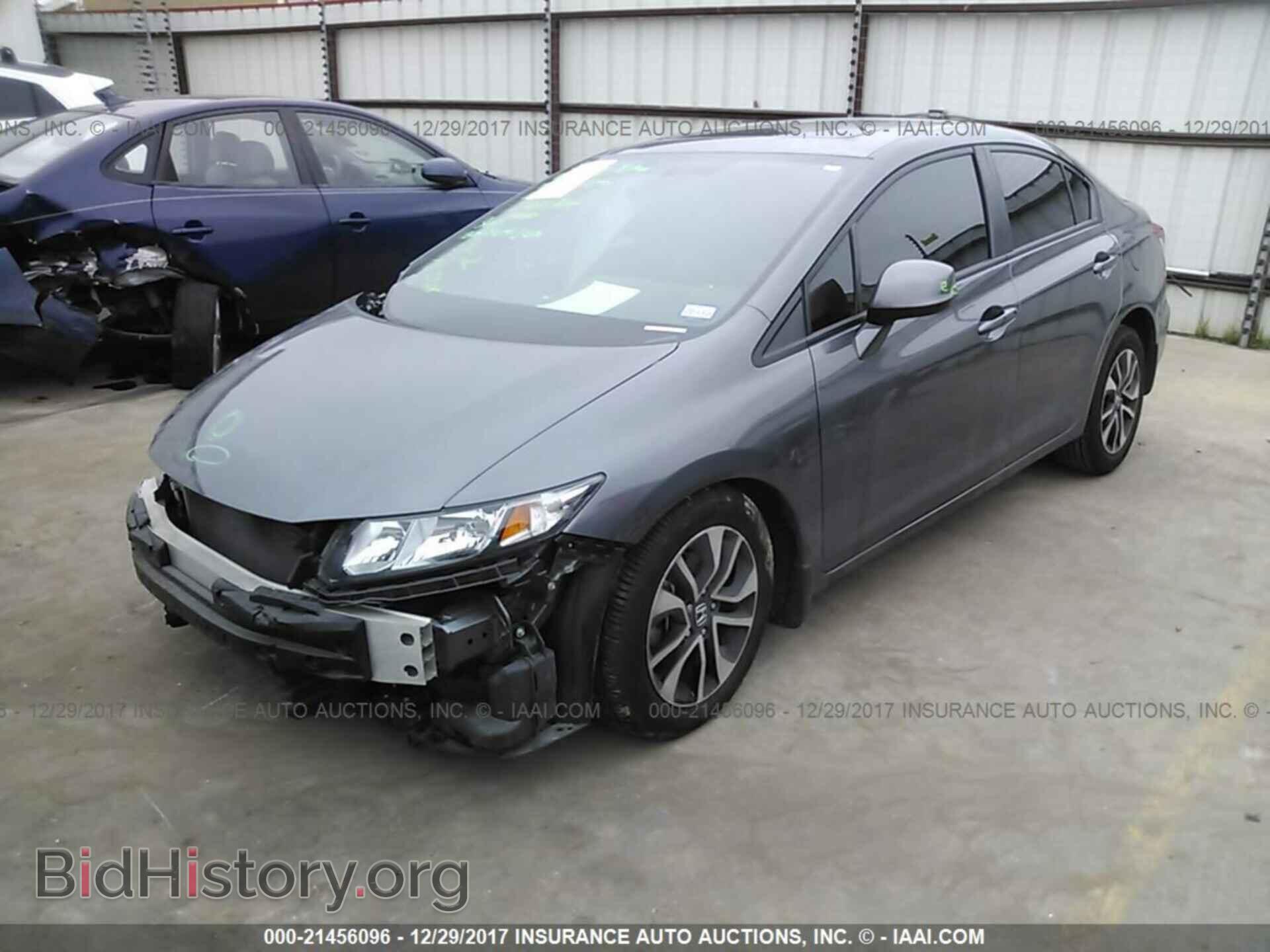 2013 Honda Civic - VIN: 19XFB2F86DE072296 - Фото 2