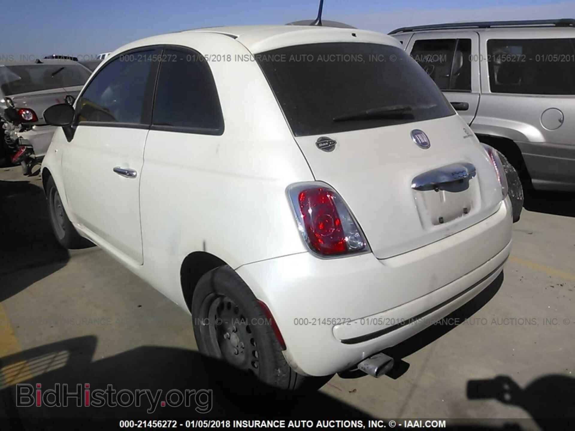 2012 Fiat 500 - VIN: 3C3CFFAR2CT339558 - Фото 3